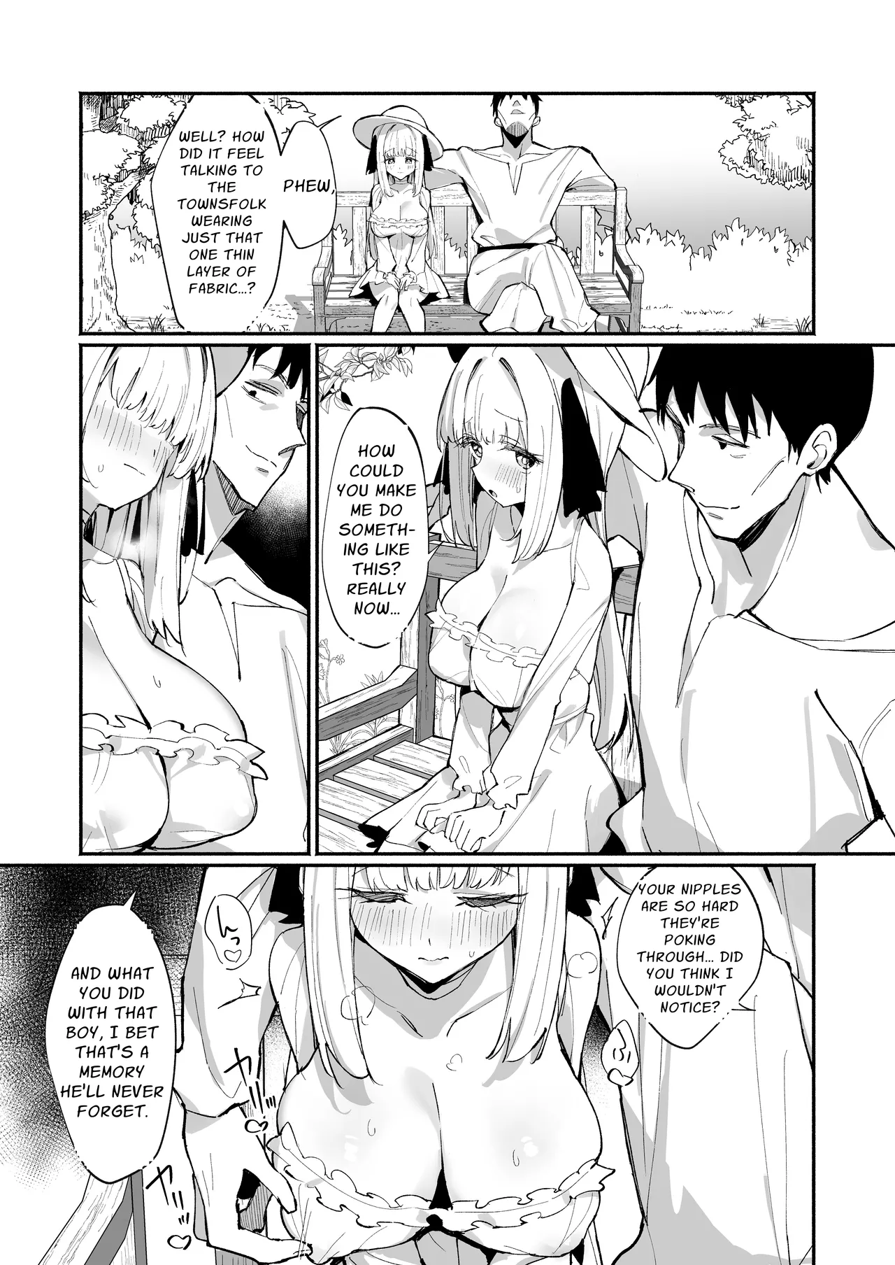 Ojou-sama Kanzen Haiboku. 2 ~Otoko-tachi no Akogareno Kizoku Musume ga, Itsu demo Kainushi Chinpo o Ukeireru You ni naru made~ | TOTAL DEFEAT 2 ~preciously raised noble family daughter begs for commoner dick~ page 11 full