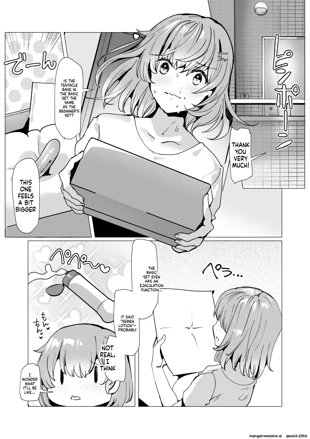 Karui Kimochi de, Shokushu o Tsuuhan de Kattara Naedoko Shussan Onanie Suru made Dohamari Shichatta Ken page 8 full