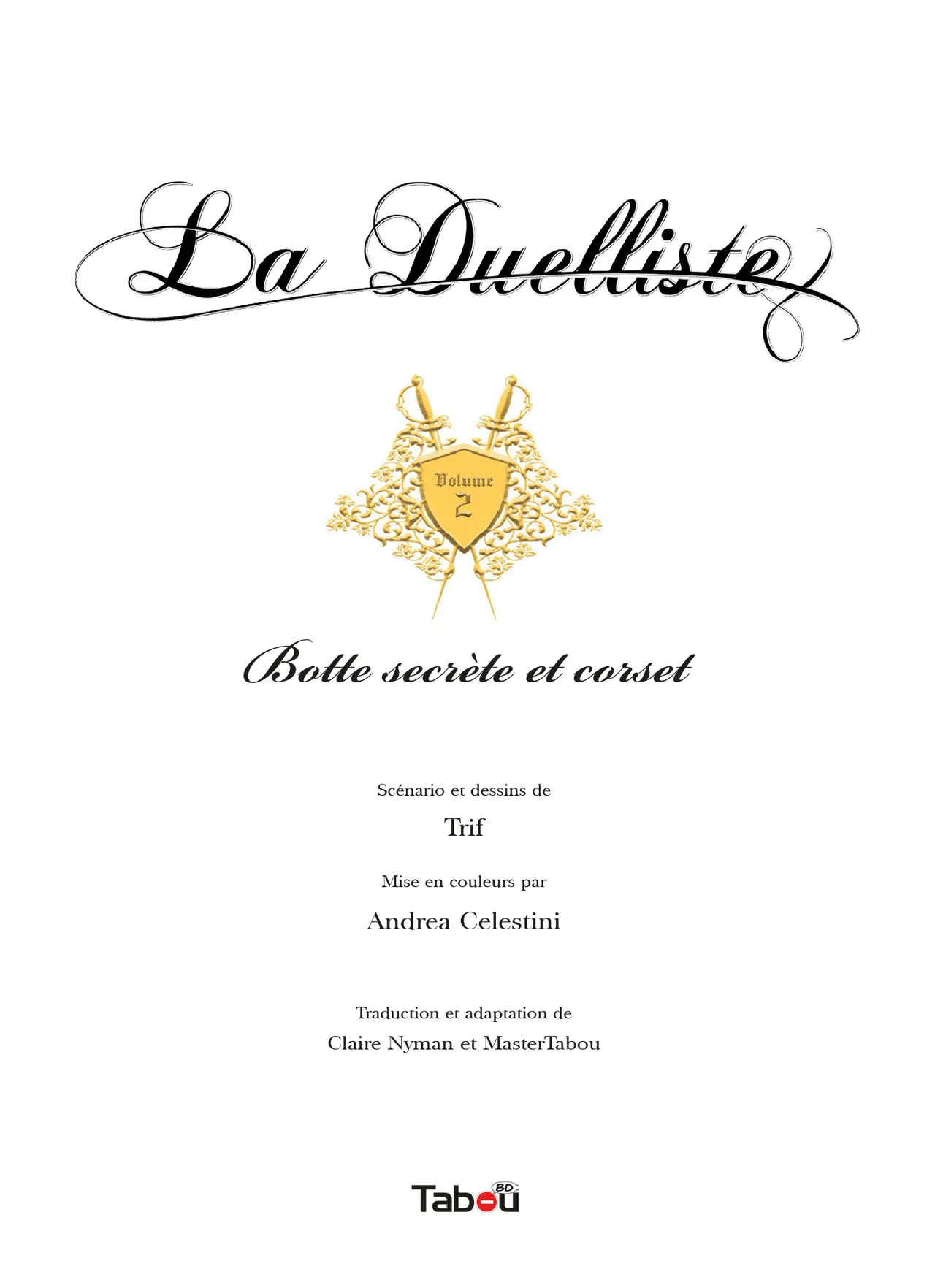 La Duelliste 2  Botte secrète et Corset page 3 full