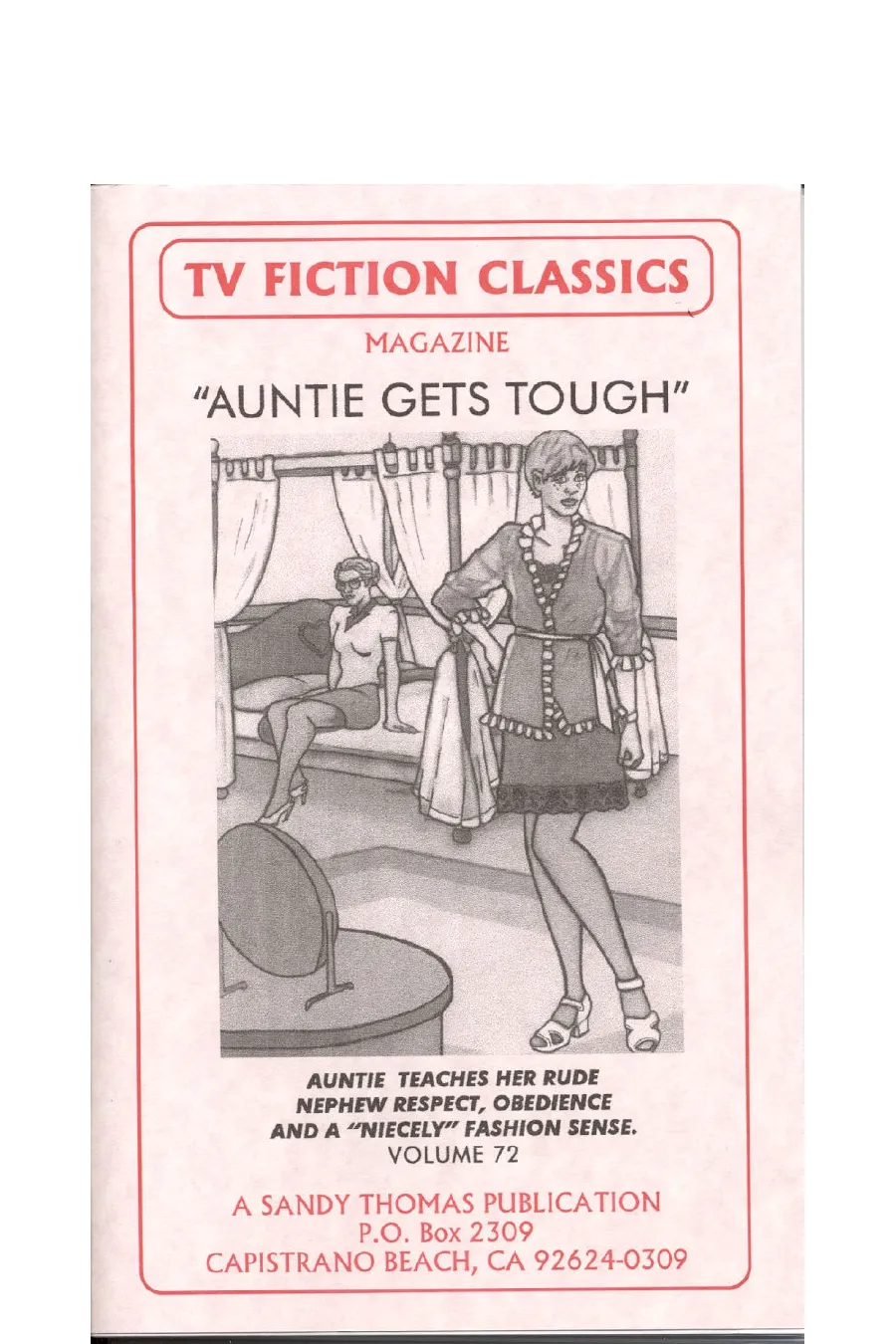 TVC072 – Auntie Gets Tough – Story One – Auntie Gets Tough by Alice Trail – Art by Shannon page 1 full
