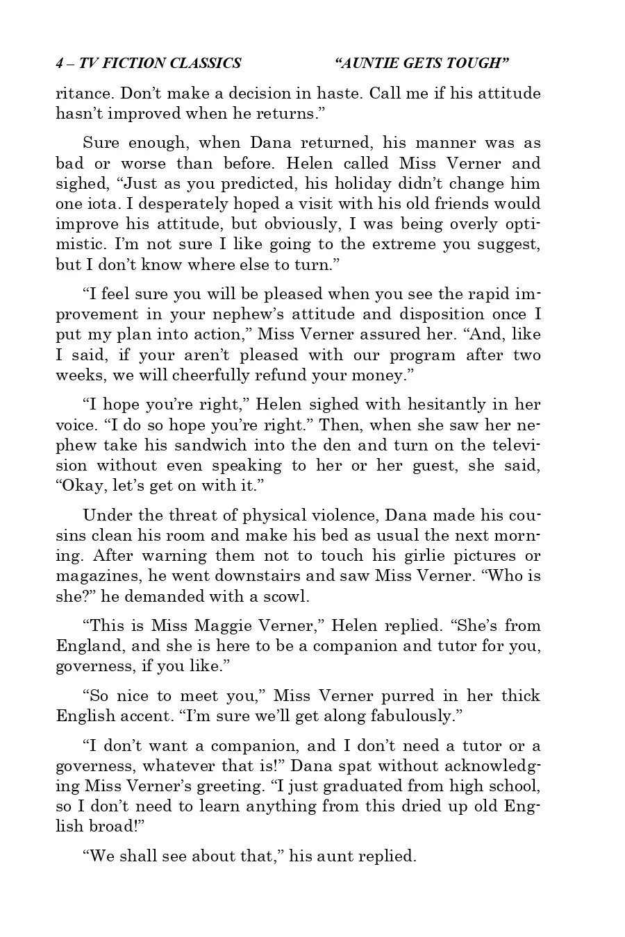 TVC072 – Auntie Gets Tough – Story One – Auntie Gets Tough by Alice Trail – Art by Shannon page 5 full
