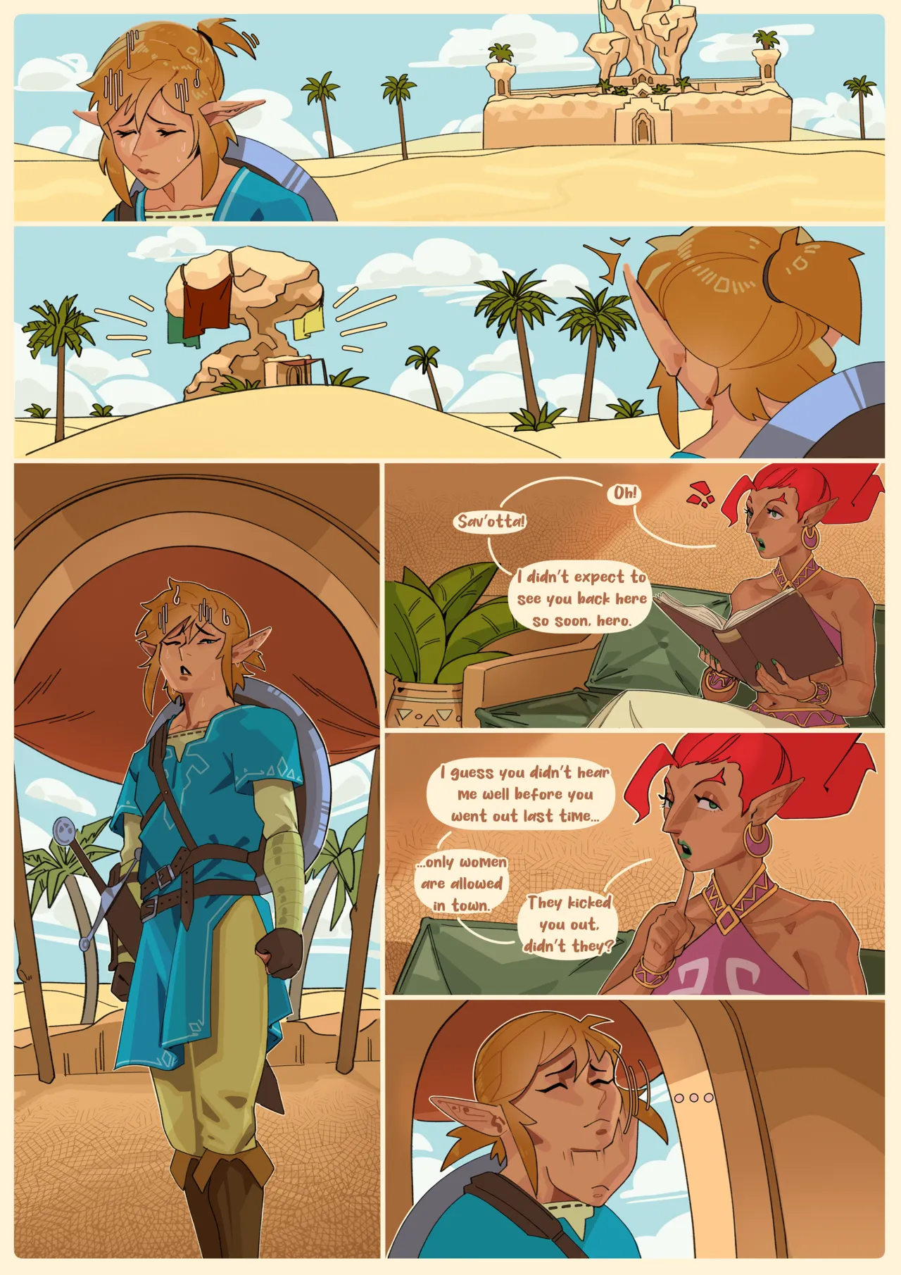 Sneaking into the Forbidden Town ch.1-2 page 11 full