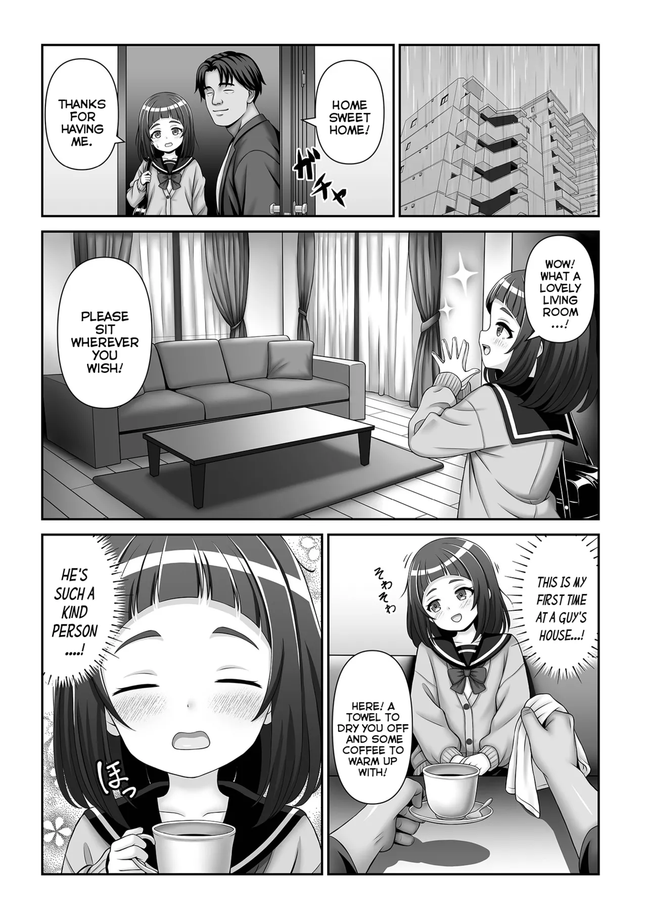 Ame ni Nureta Ko Ie ni Agetara | Taking In A Child Soaked From The Rain page 4 full