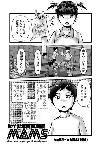 [Walter Wolf] Sei Shounen Ikusei Shien MOMS cover