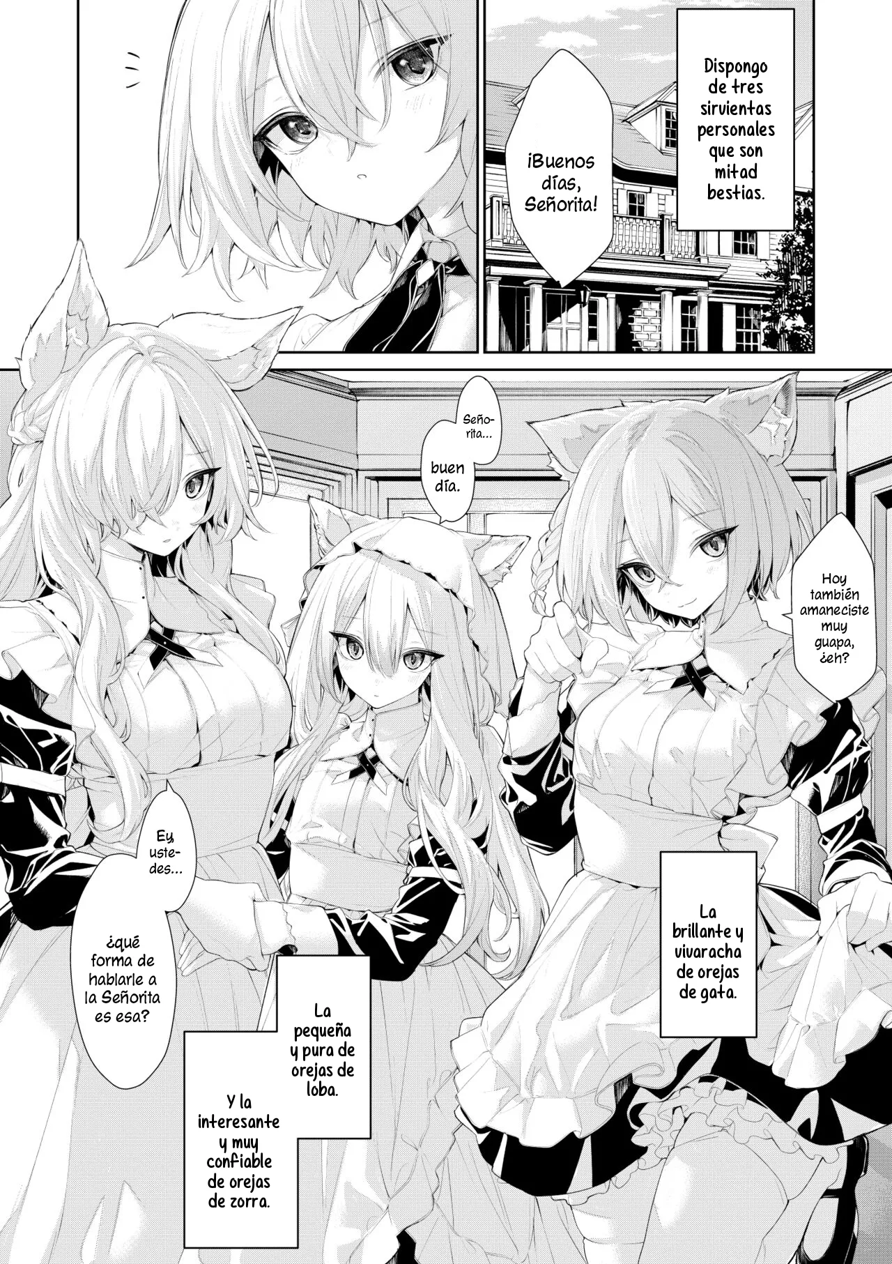 Kemonomimi Maid-san-tachi to Ojou-sama page 1 full