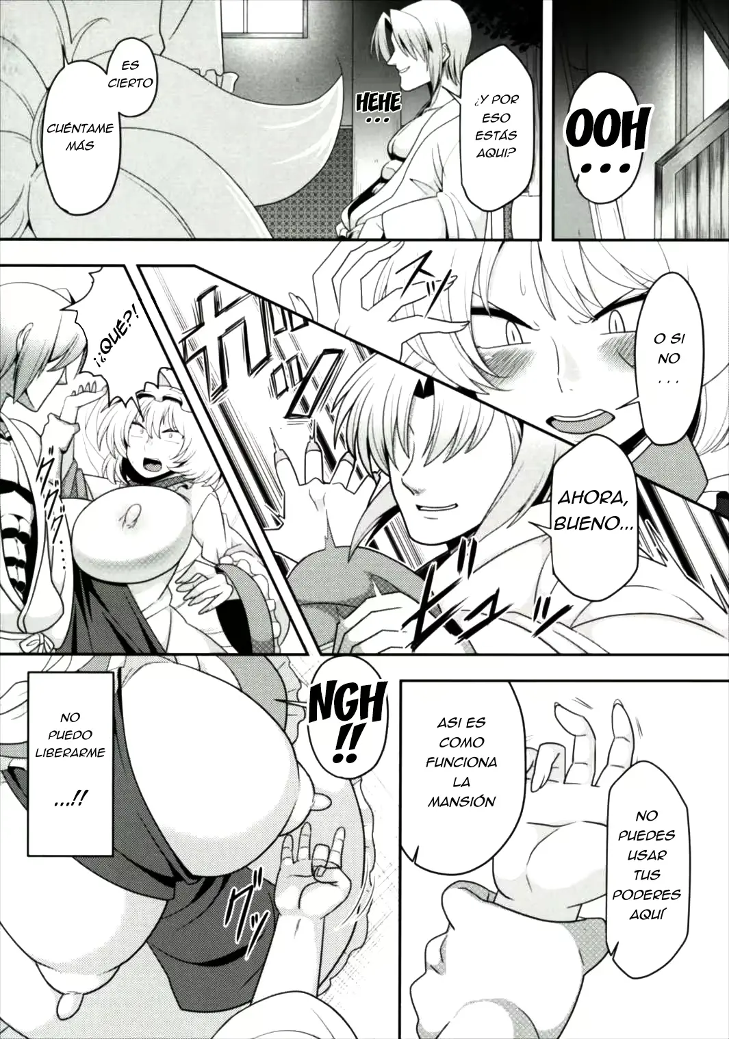 Yakumo Ran ga Saimin de Kyousei Hatsujou Saserarechau Hon page 4 full