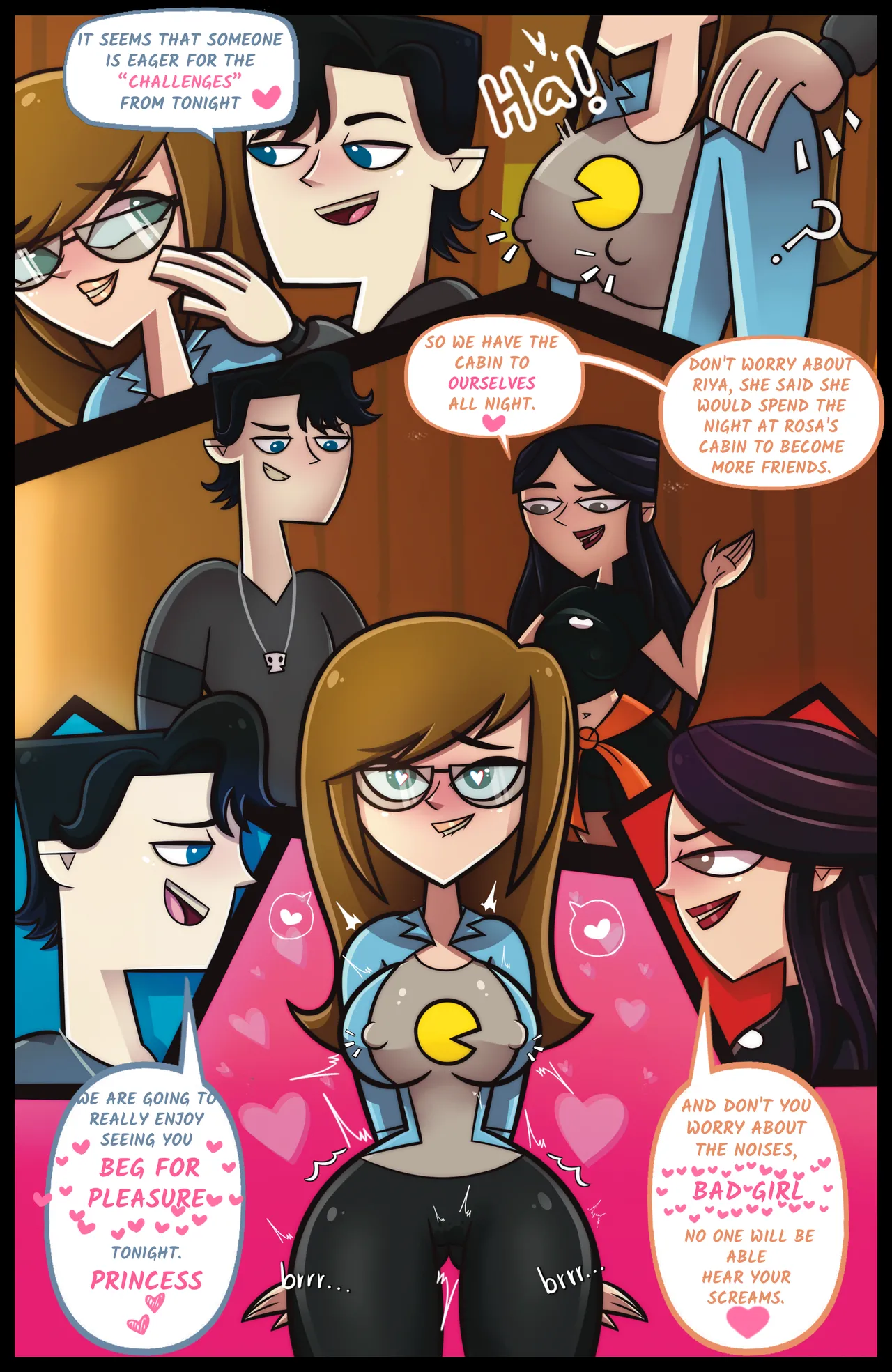 Lusty Challengers #1|a Disventure Camp Parody page 5 full