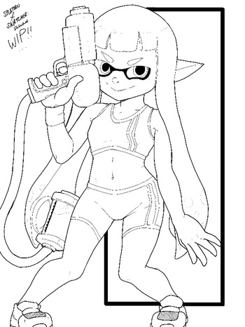 [Kae'Est] Splatoon collection cover