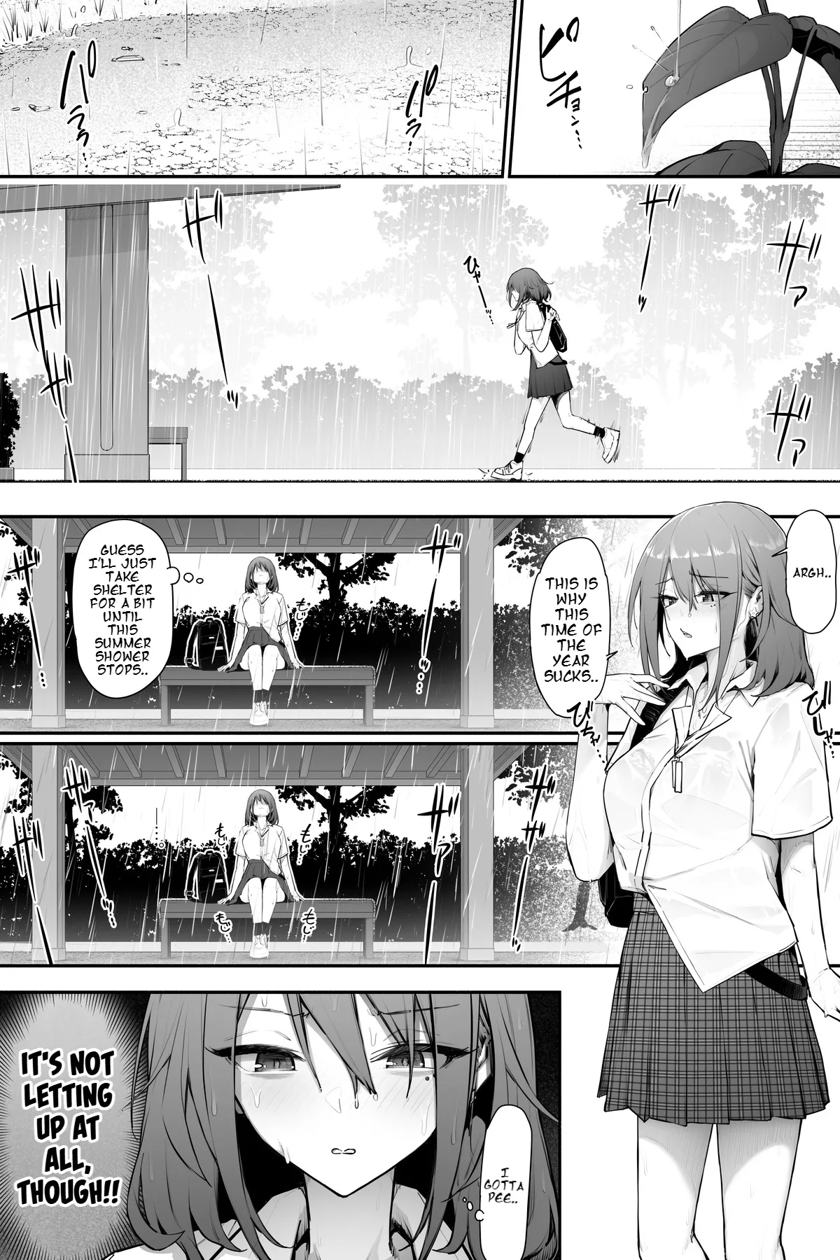 Holding in my pee while sheltering from the rain page 2 full