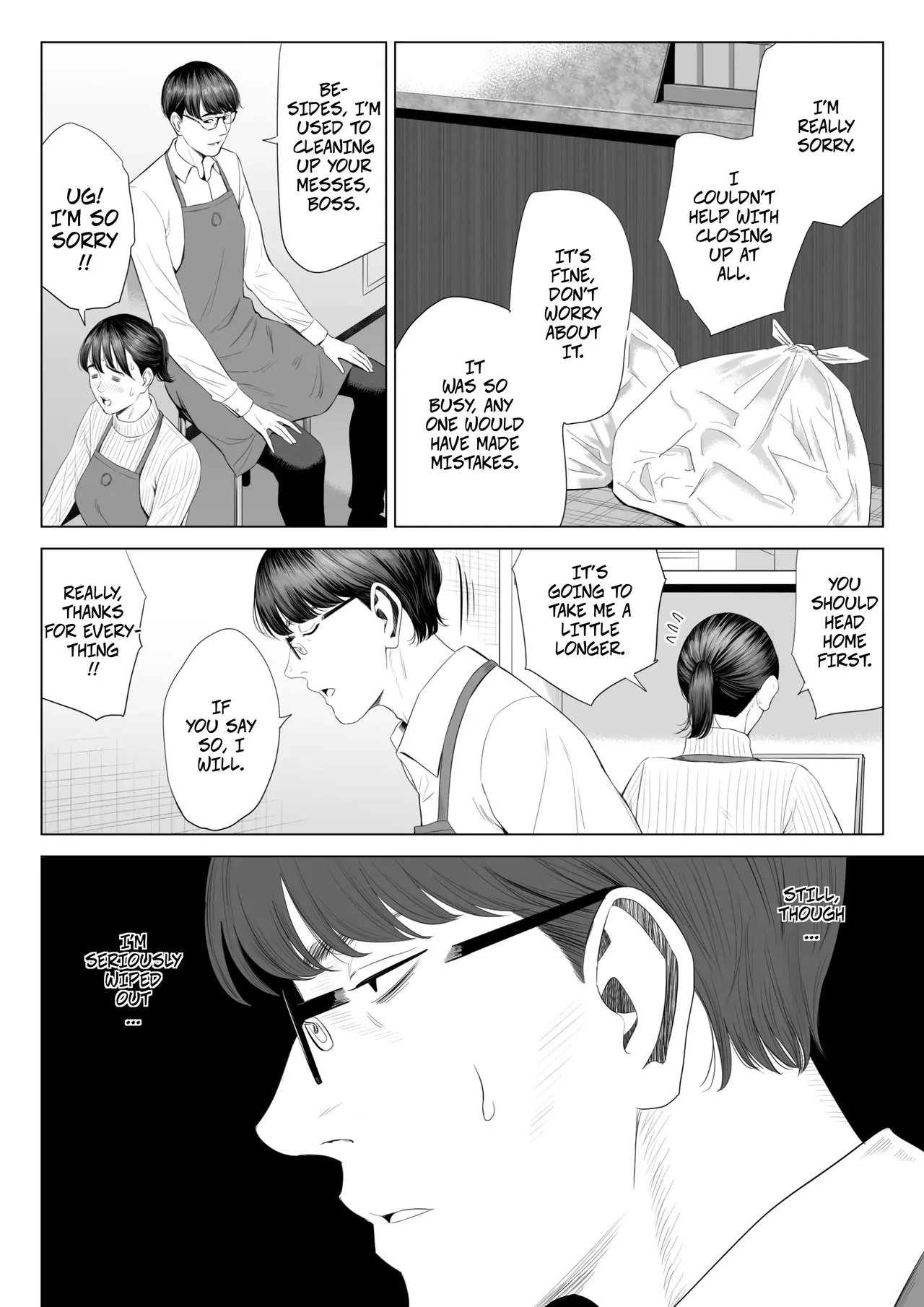 The Boss Has Big Breasts And Is A Bit of A Masochist, Right? 1 -- Tenchou tte, Kyonyuu de Chotto M desu yo ne? page 11 full