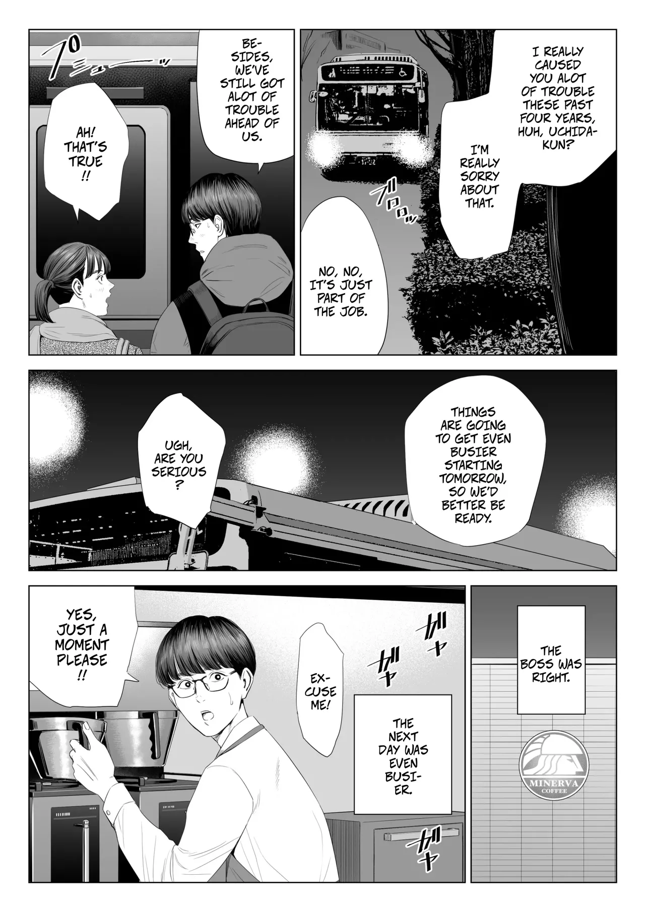 The Boss Has Big Breasts And Is A Bit of A Masochist, Right? 1 -- Tenchou tte, Kyonyuu de Chotto M desu yo ne? page 9 full