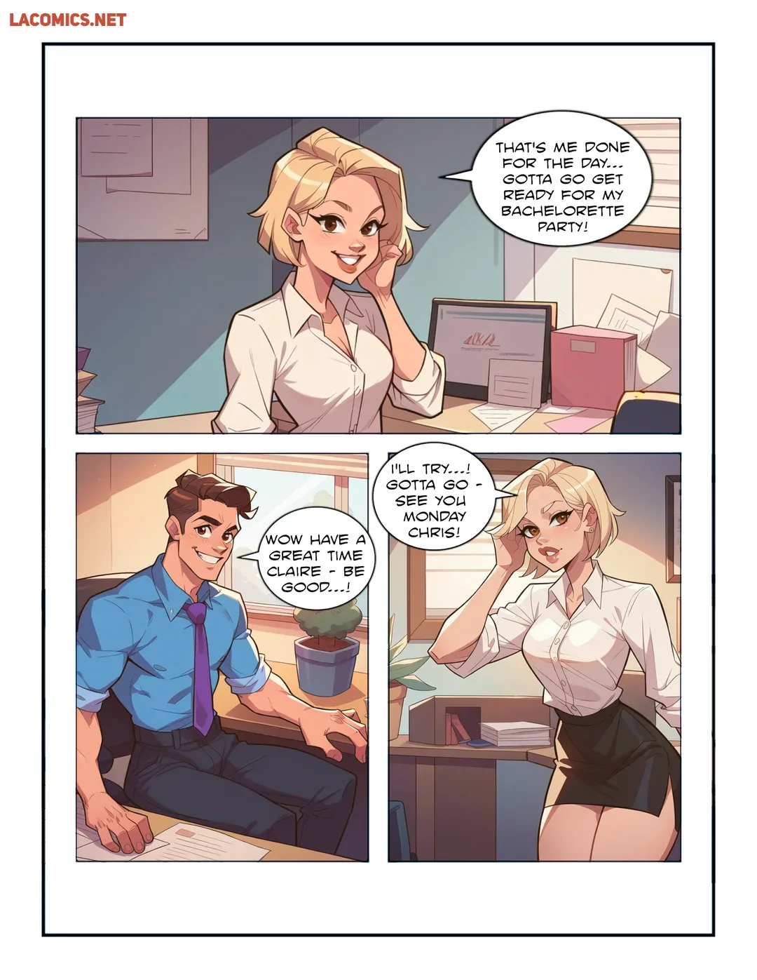 ChiliPepperComix – Familiar Stripper – a hotwife comic page 2 full
