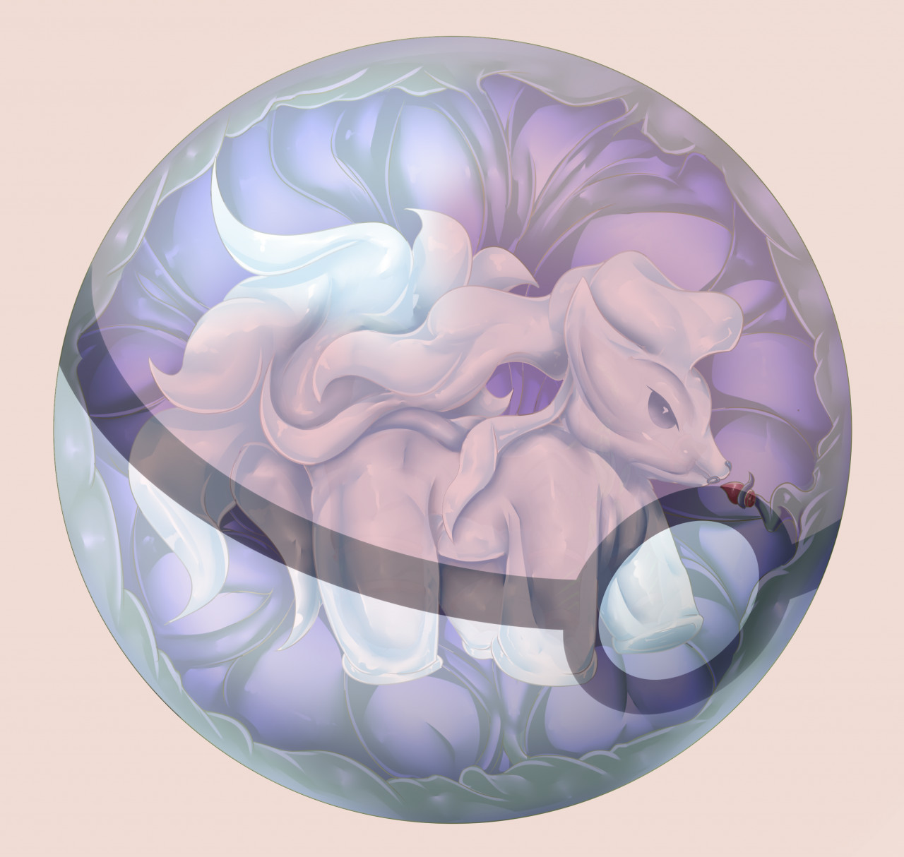 Alolan Ninetales Pokesuit Trap page 3 full