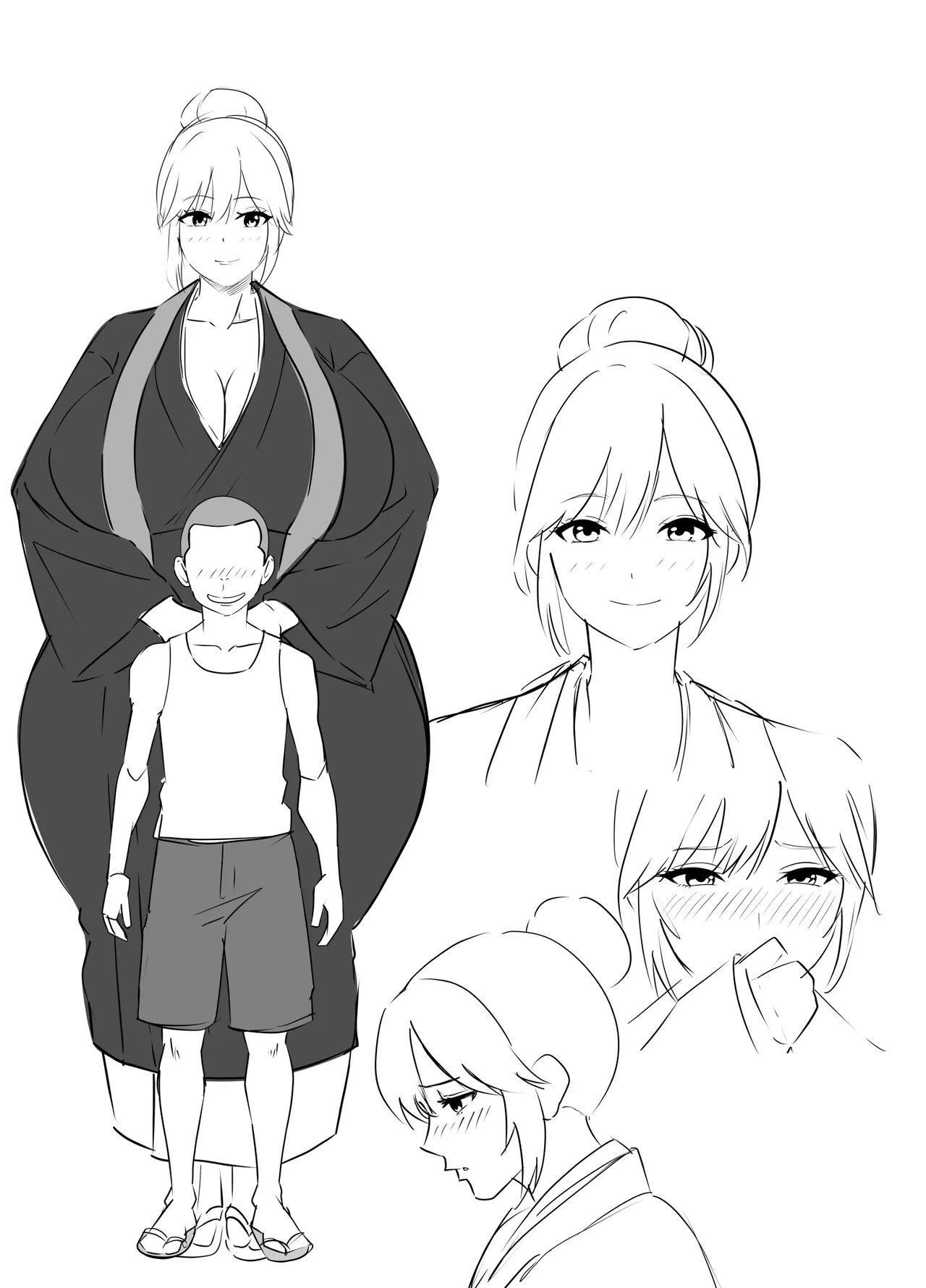 Kyokon No Ero Gaki Ni duò To Sa re Ta Mibōjin On'na Jūshoku page 3 full