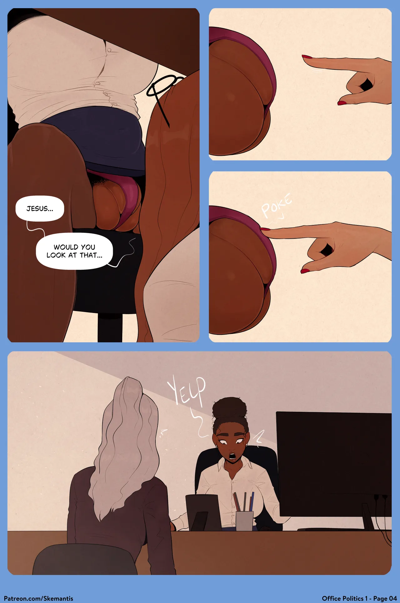 CYOA - Office Politics: Episode 1-5 page 4 full
