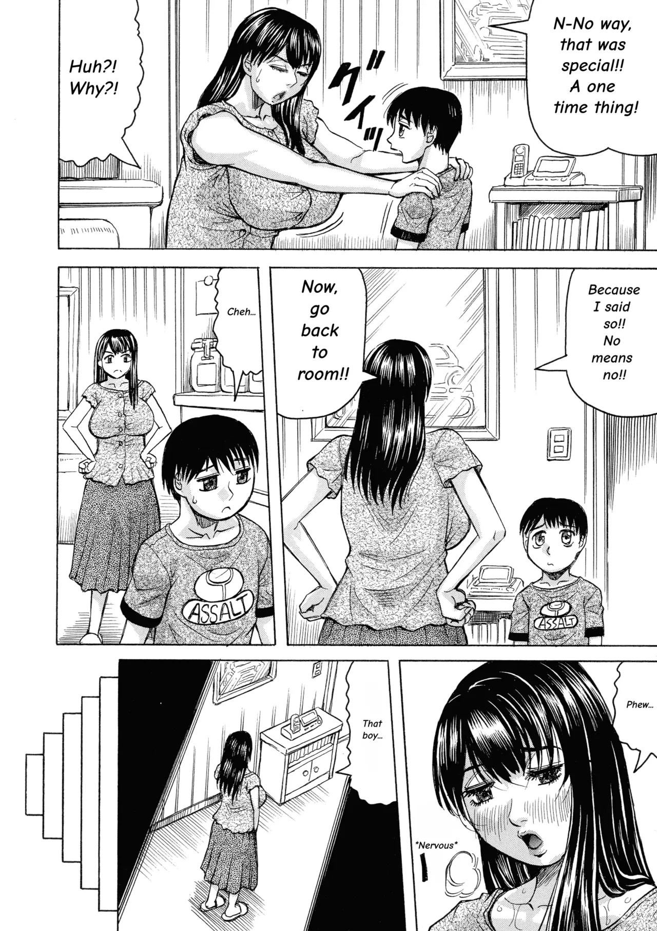 Mother's Orgasm ~Completely Submissive to Son's Cock~Chapter 2~3 page 5 full