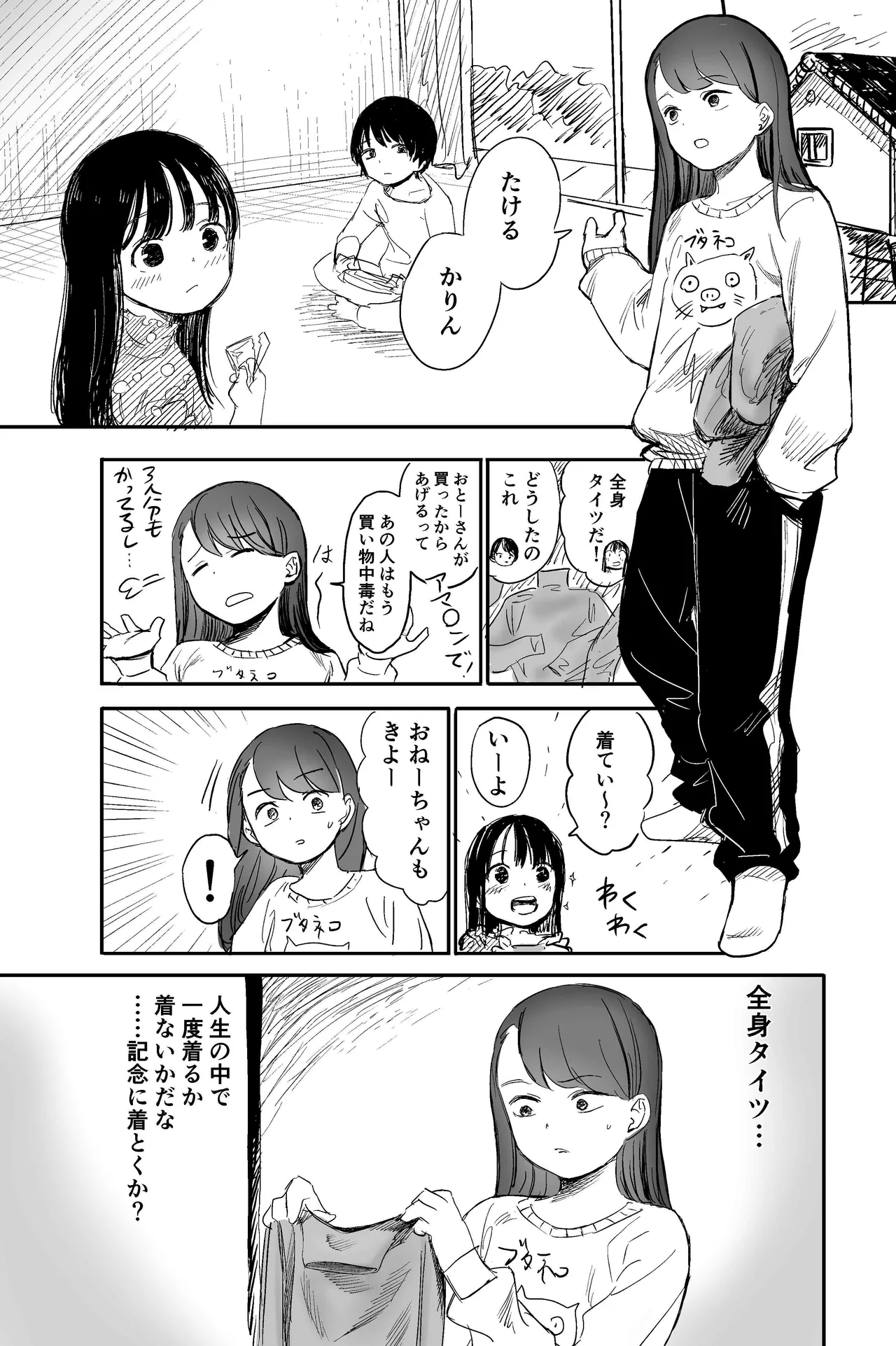 Zenshin Tights ni Hamaru Mae no 3-nin page 1 full