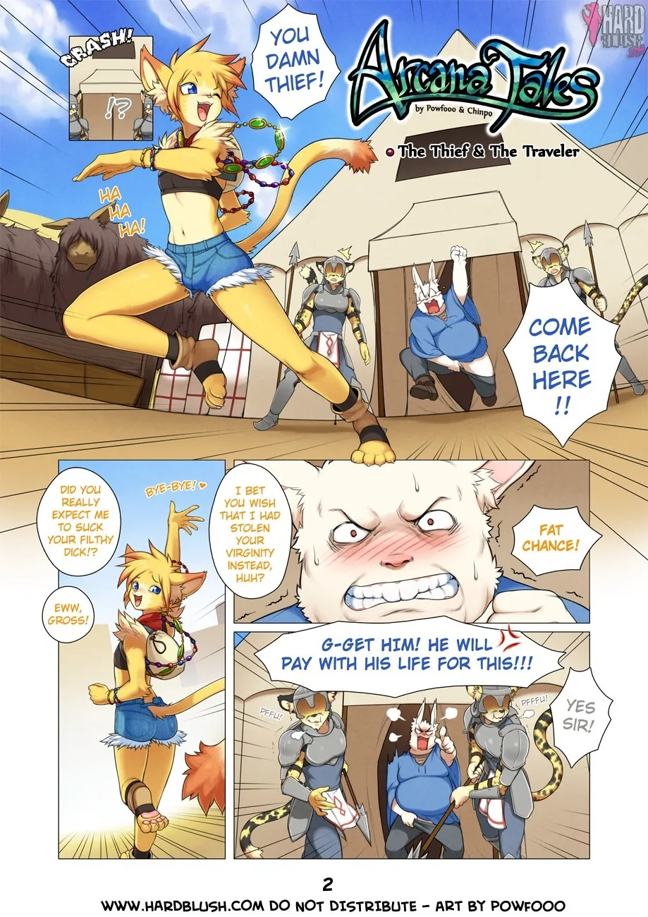 Arcana Tales 1 - The Thief And The Traveller page 2 full