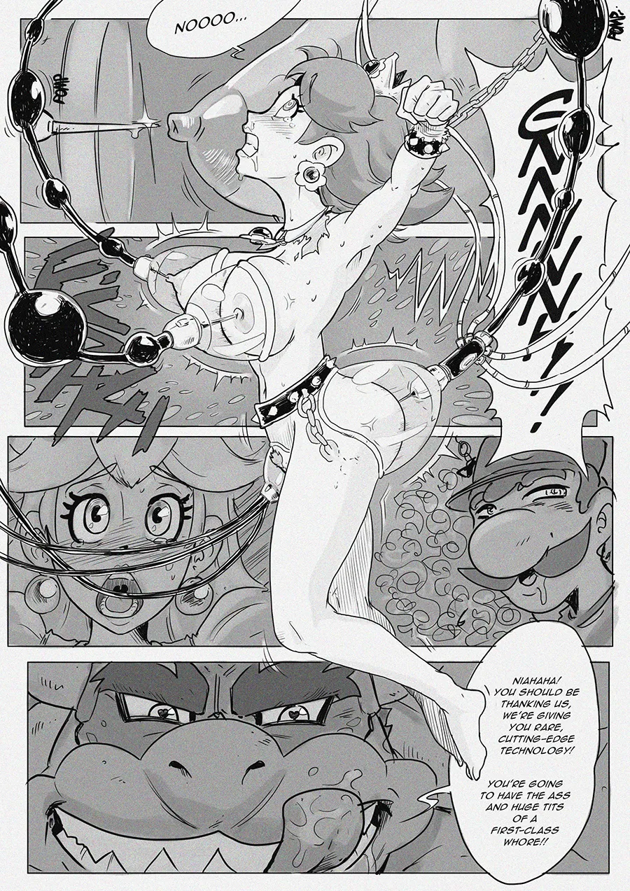 "PEACH FATE"  page01 - 11 by Futanarix page 8 full
