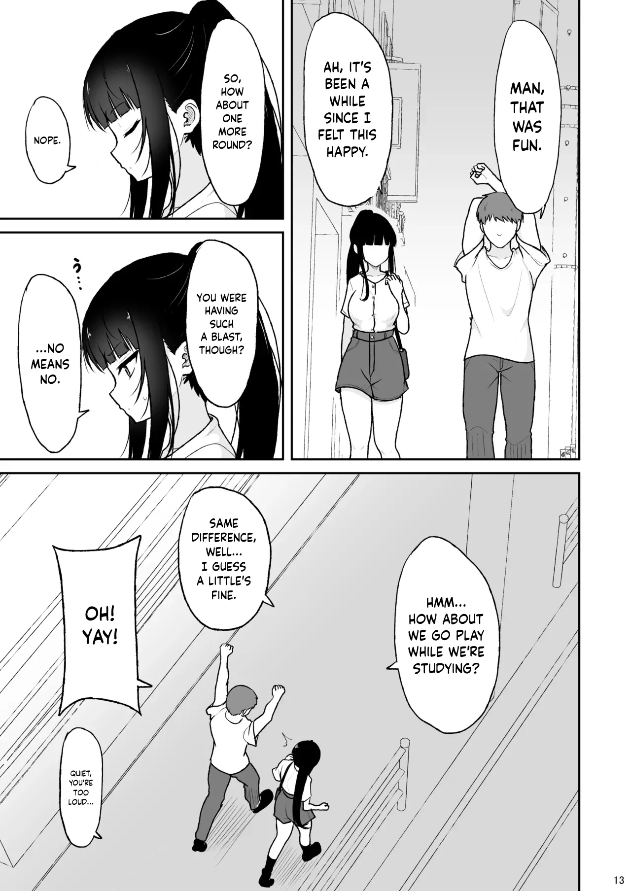 Majime na Doukyuusei ga Love Love Namahame Sex o suru made page 12 full