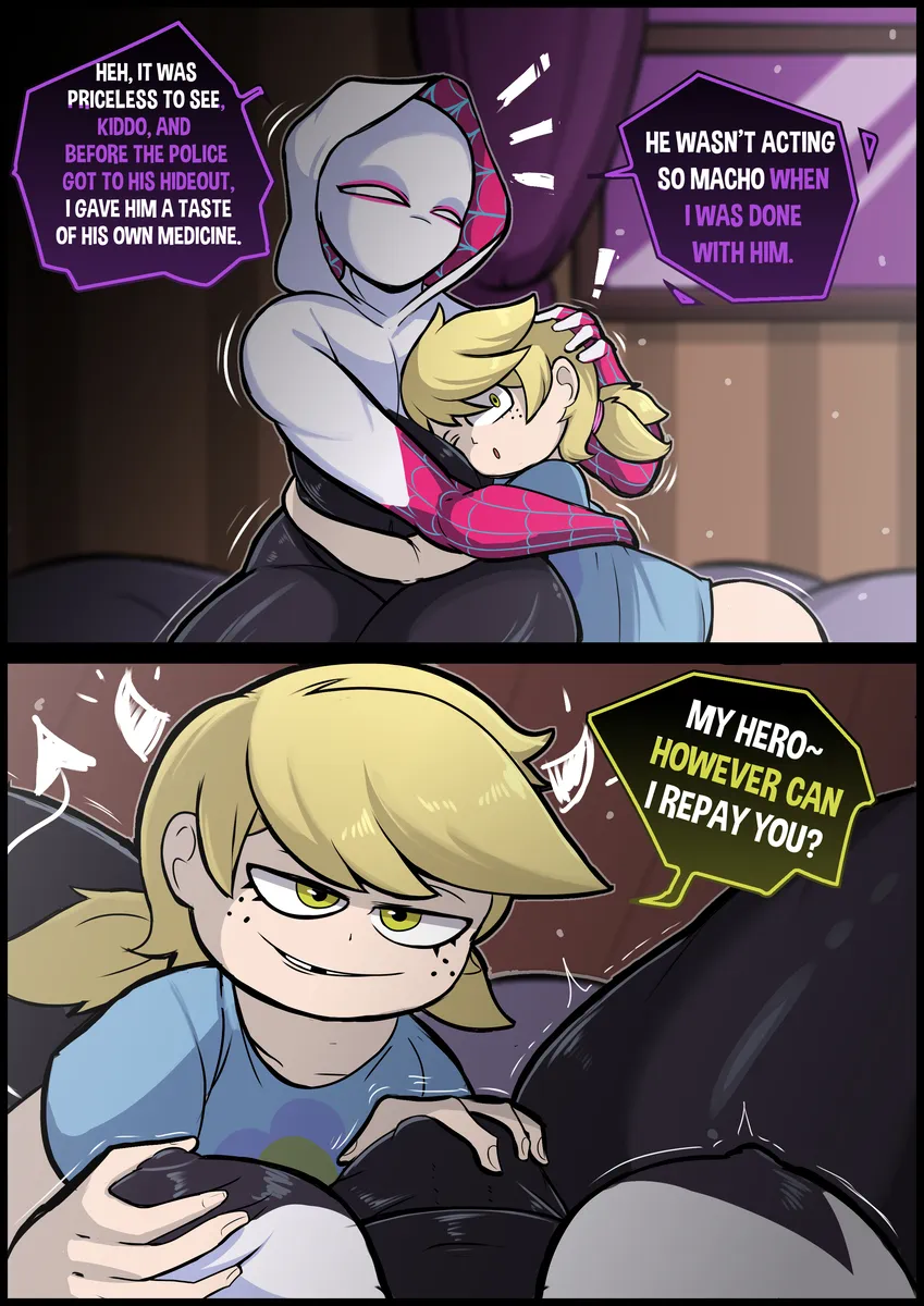 Spider Gwen Night 3 page 3 full
