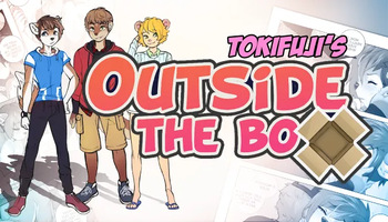 [Tokifuji] [The Poundry] Outside the Box Visual Novel game dialogue portrait and standing sprites cover