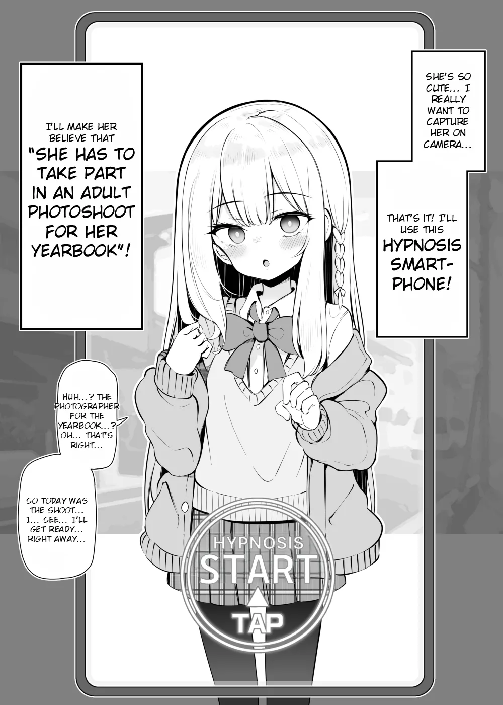 A Female High School Student Whose Perception Was Altered Through Hypnosis to Believe “We’re Filming an Adult Video for the Yearbook” - Day 1 page 3 full