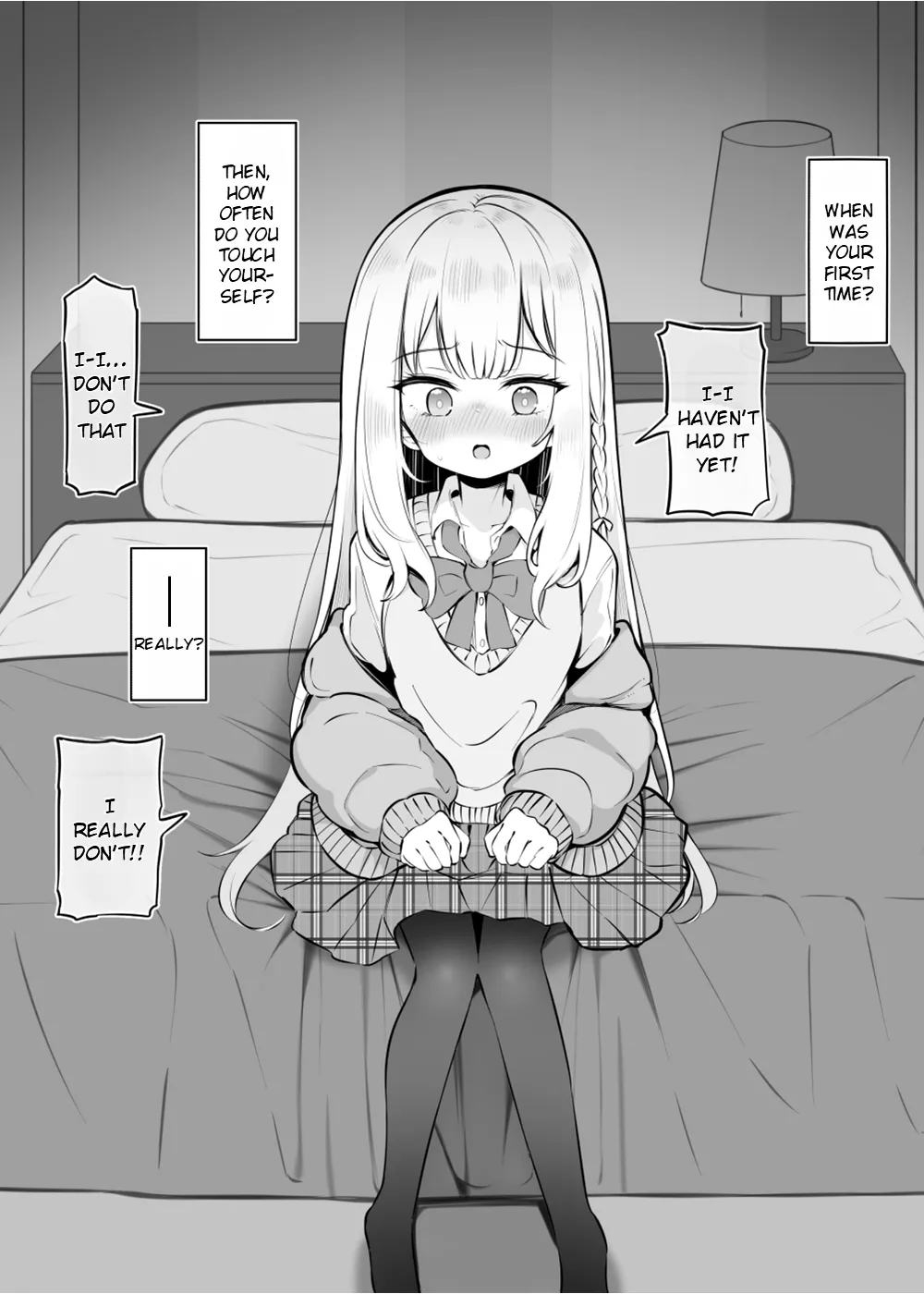 A Female High School Student Whose Perception Was Altered Through Hypnosis to Believe “We’re Filming an Adult Video for the Yearbook” - Day 1 page 6 full