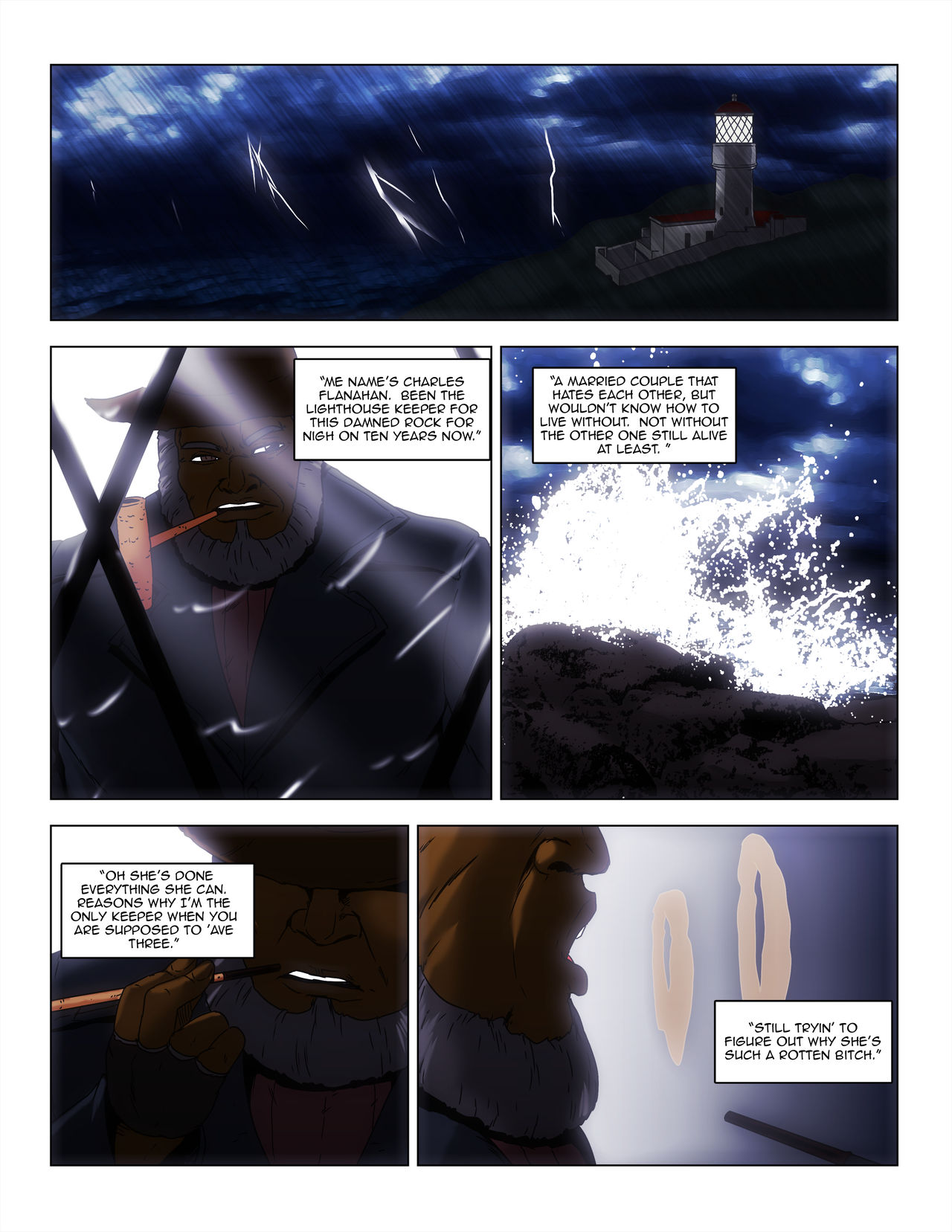 Lighthouse Tales page 1 full