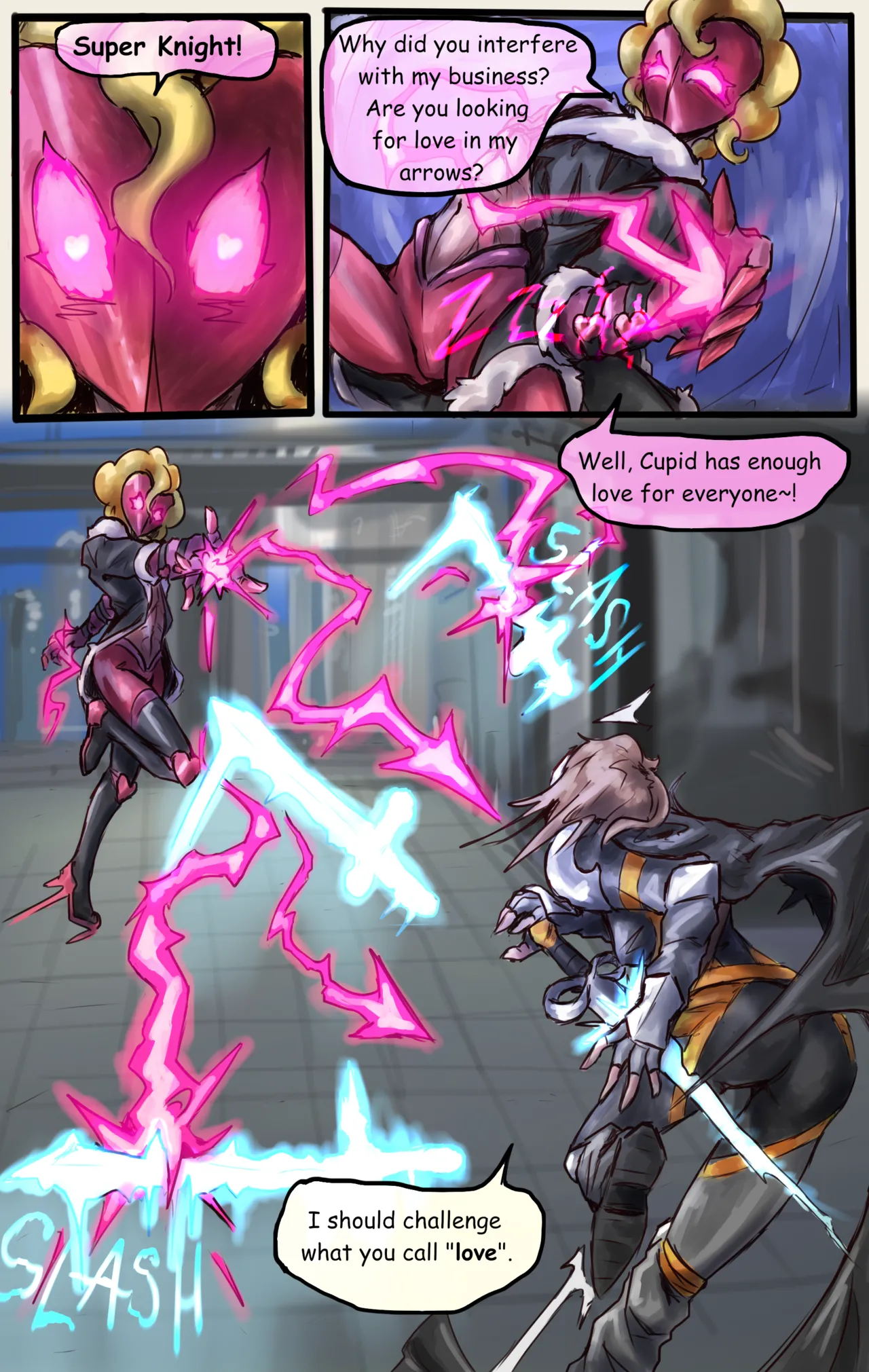 "Super Knight" page 3 full