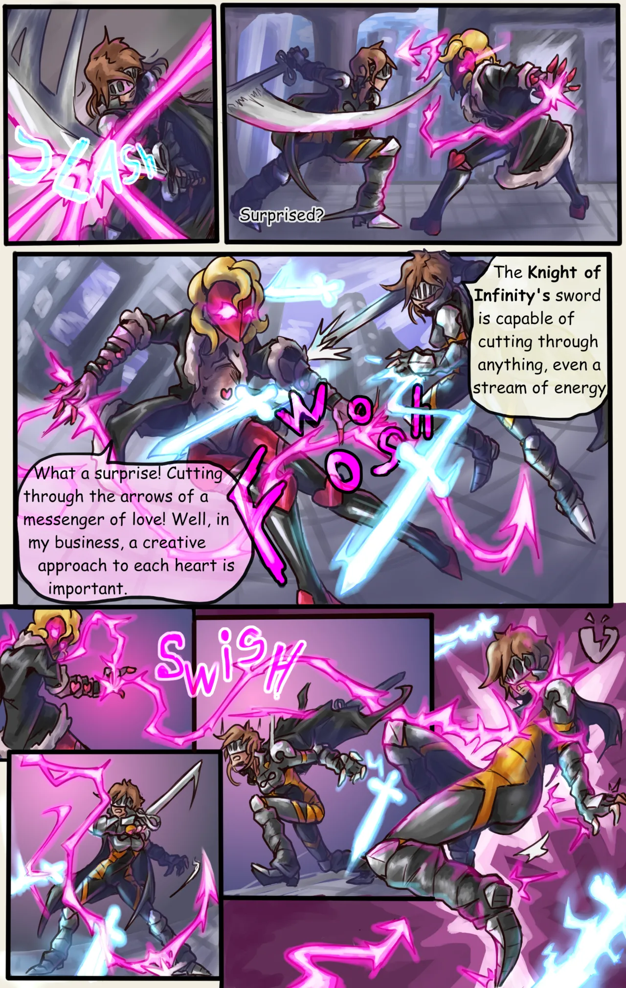 "Super Knight" page 4 full