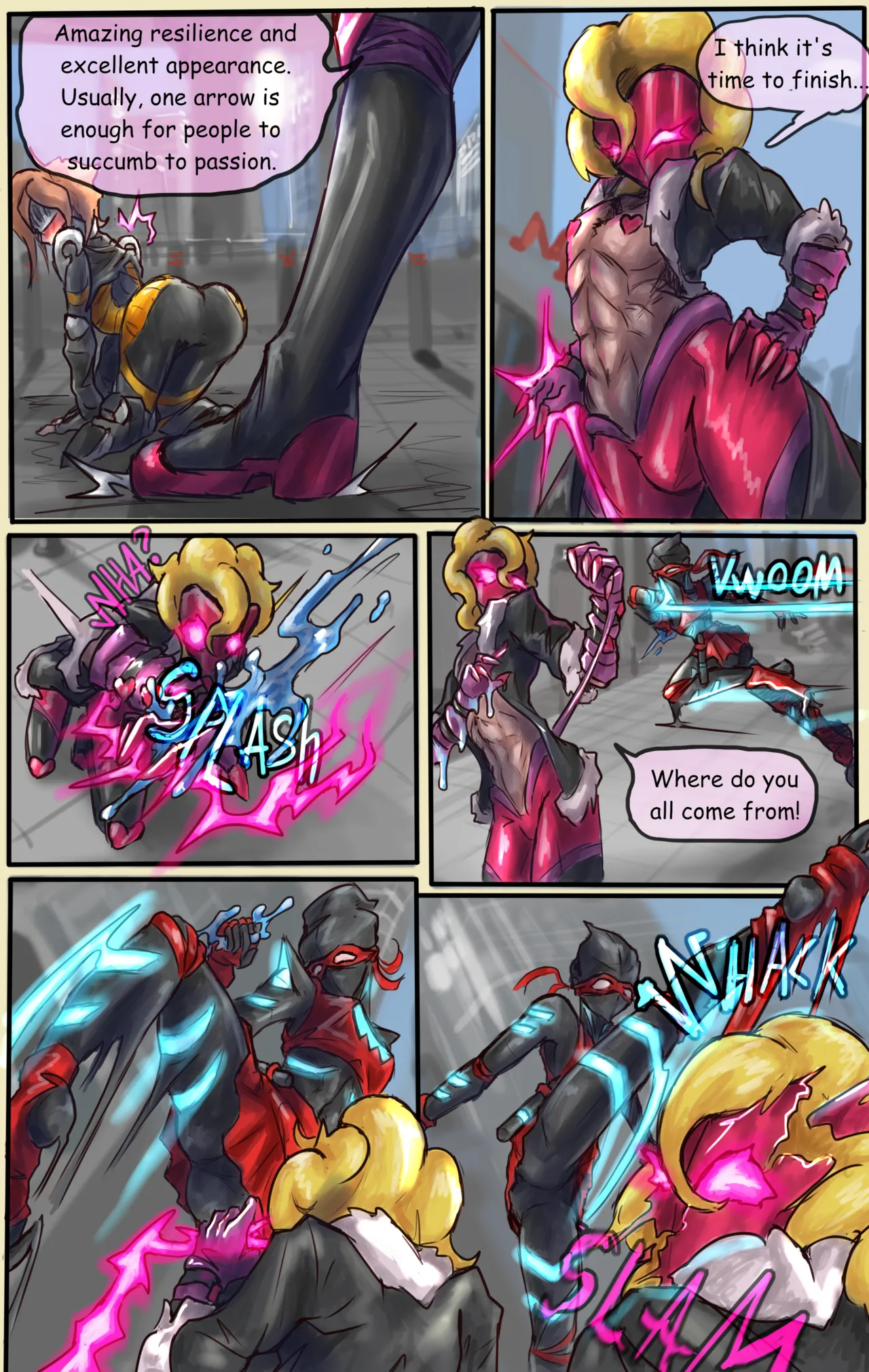 "Super Knight" page 6 full