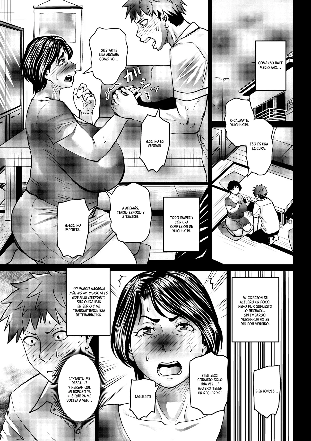 Jukujo Wa Are Ni Sugu Hamaru｜La adicción de las Milfs page 5 full