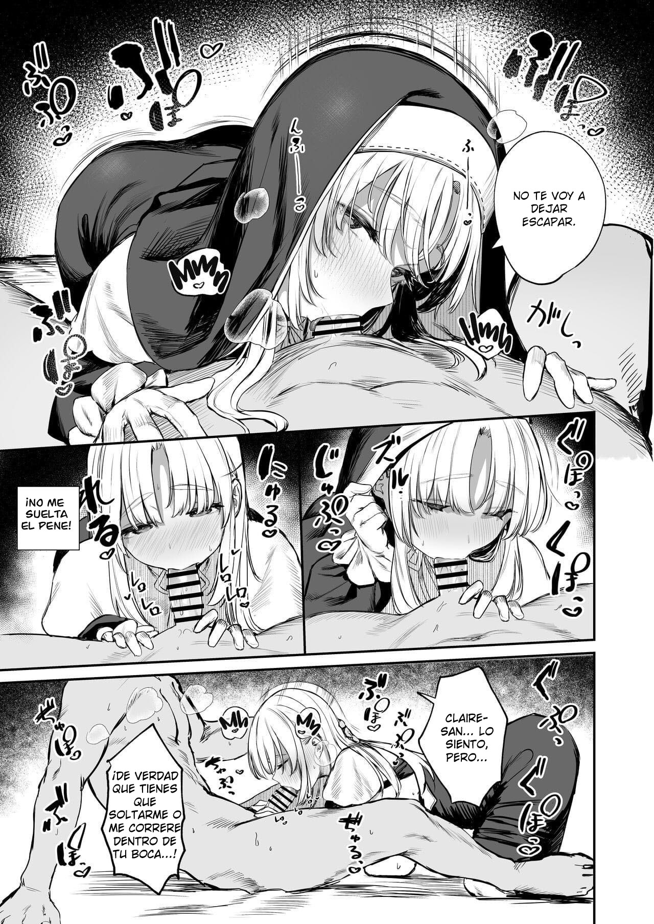 Nande Vtuber Soap ni Cleaire-san ga!？| ¿¡Qué Hace Claire-san en un Burdel Temático de VTubers!？ page 12 full