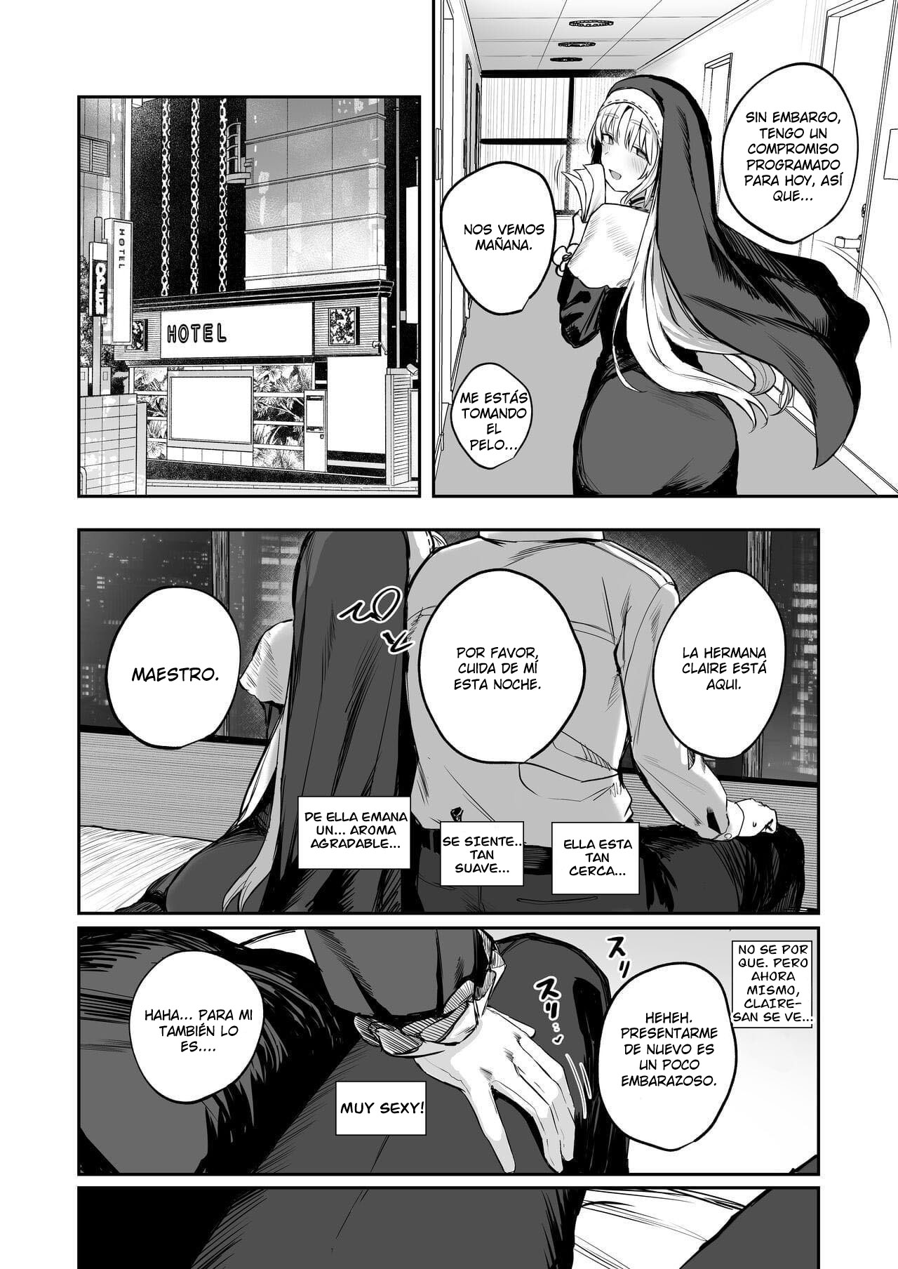 Nande Vtuber Soap ni Cleaire-san ga!？| ¿¡Qué Hace Claire-san en un Burdel Temático de VTubers!？ page 7 full