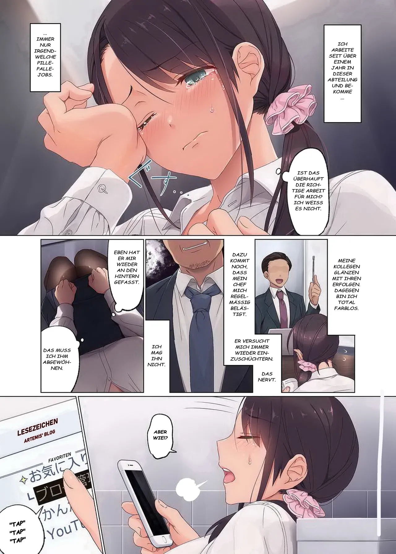 Jidori SNS ni Hamaru OL Hitou Blogger, Hamerareru page 4 full