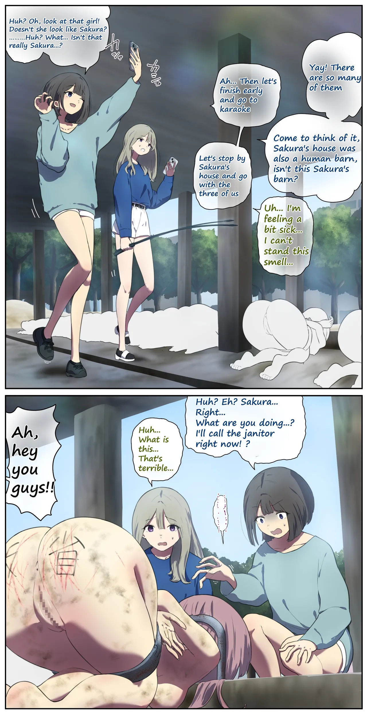 A life in the barn as punishment for a delinquent girl who has been spoiled until now page 10 full