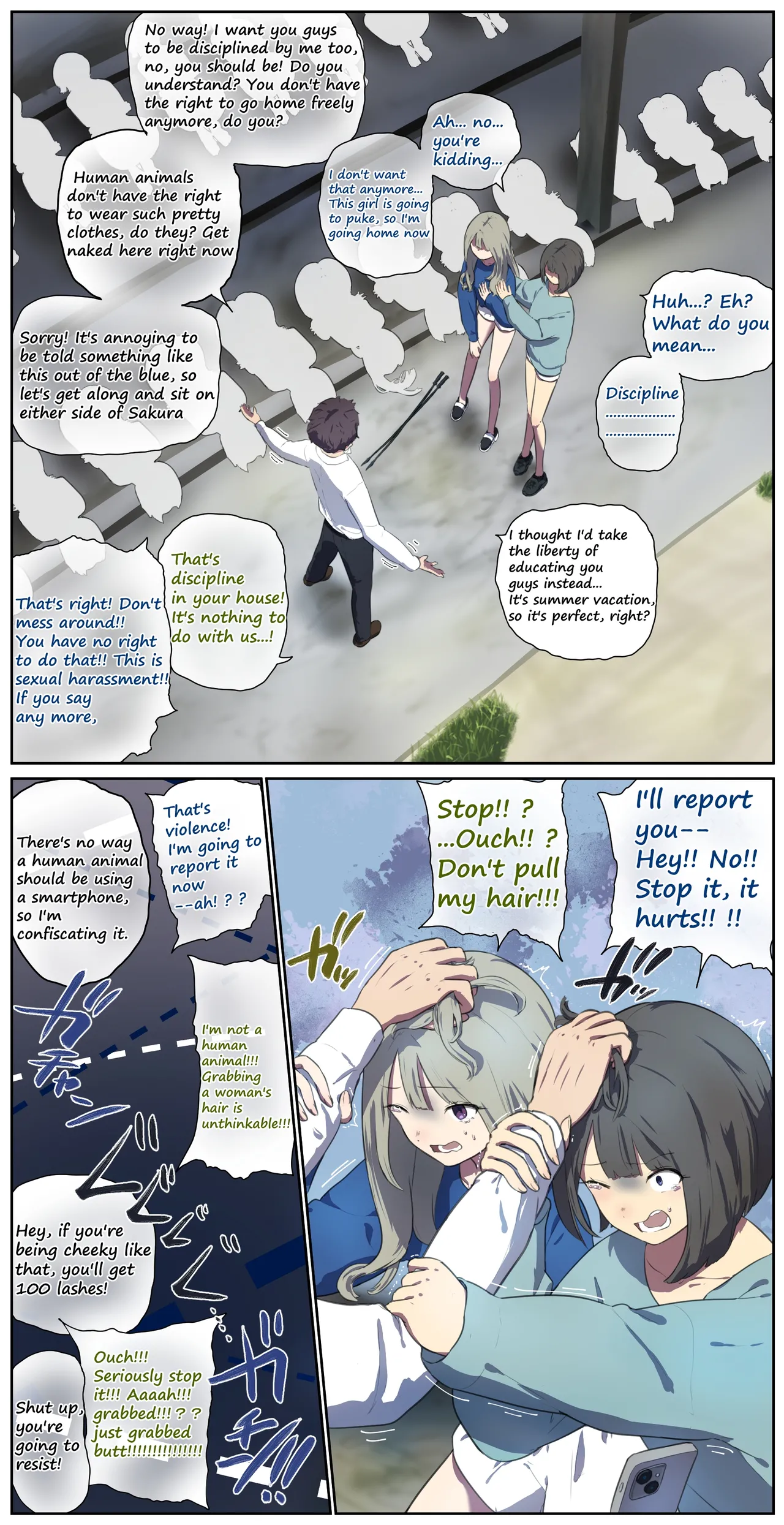 A life in the barn as punishment for a delinquent girl who has been spoiled until now page 12 full