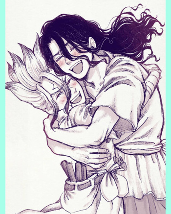[Touko] TsukaSen Log (Dr.STONE) cover