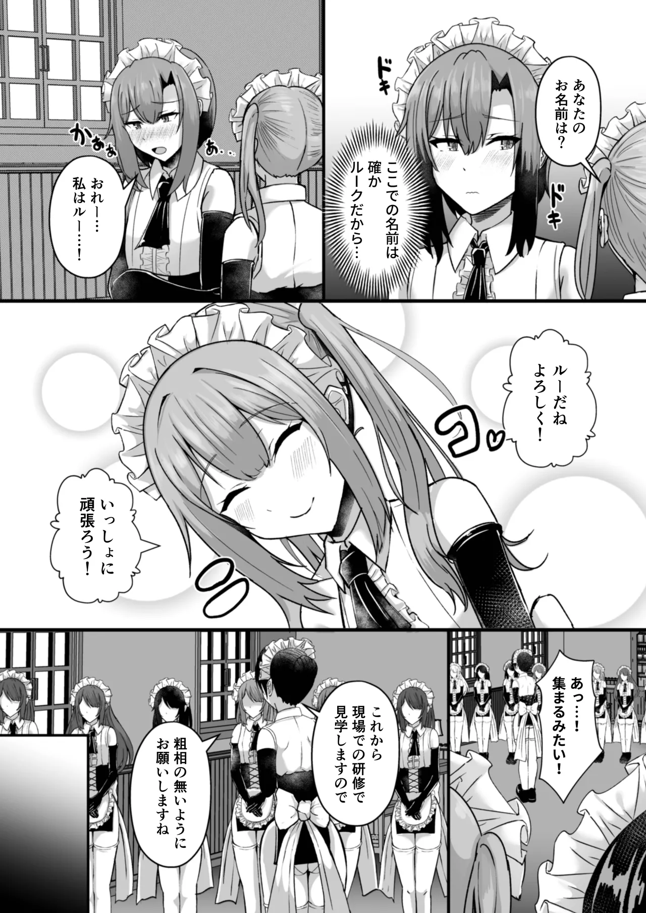 Hinnyuu Utopia no Kakure Kyonyuu 2 ~Kinsei Bakunyuu Bare kara Hajimaru Ouji Senzoku W Maid Tanetsuke Kyouiku~ page 11 full