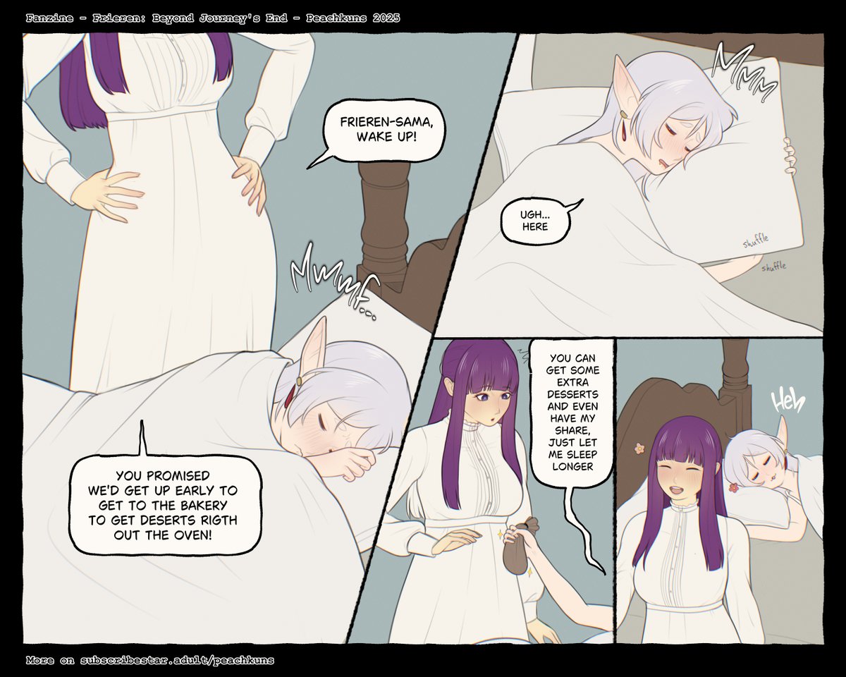 The real reason Frieren likes sleeping in 🥱💤 page 1 full