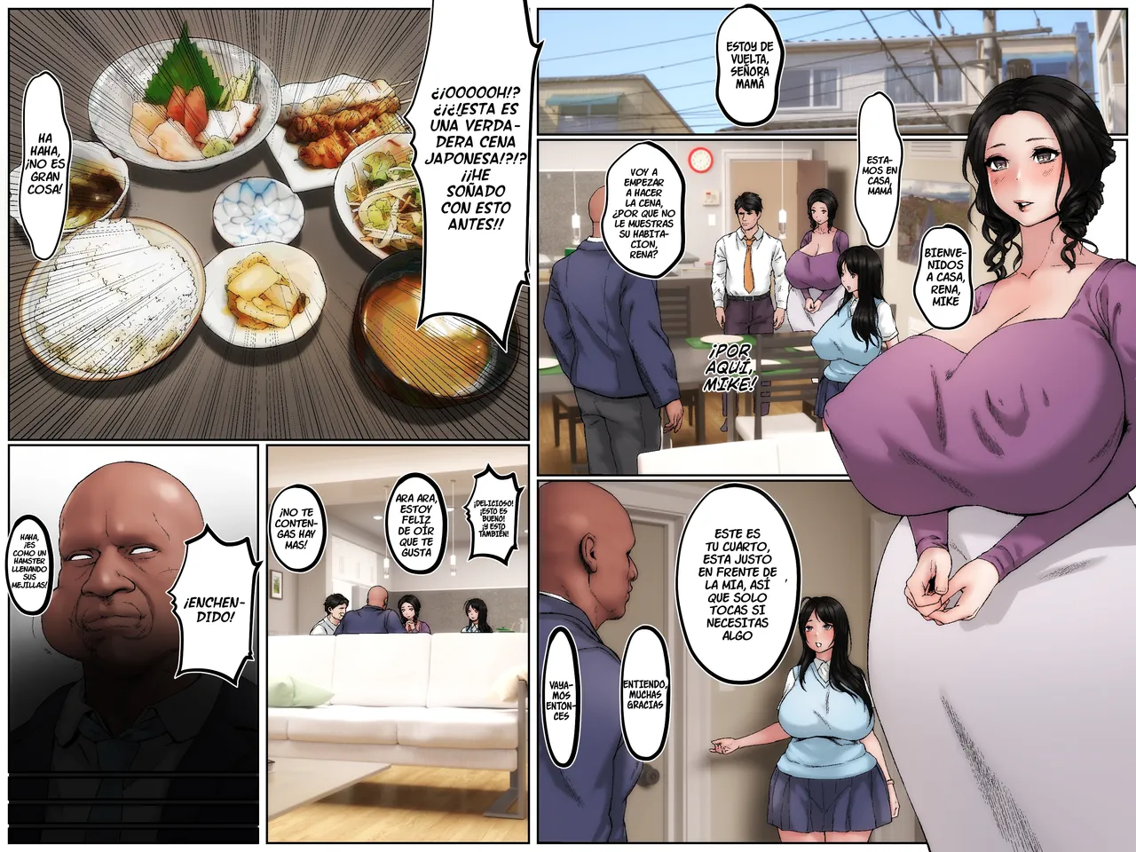 Gaikokujin Ryuugakusei ni Netorareru Kanojo｜Ella Es Robada Por Un Estudiante Extranjero De Intercambio page 6 full