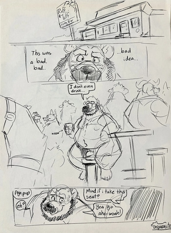 [Uniparasite] Fling Goes To A Bar cover
