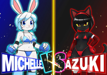 [NE-OctaVoid] First Match: Michelle vs Azuki (W/ Extras) cover