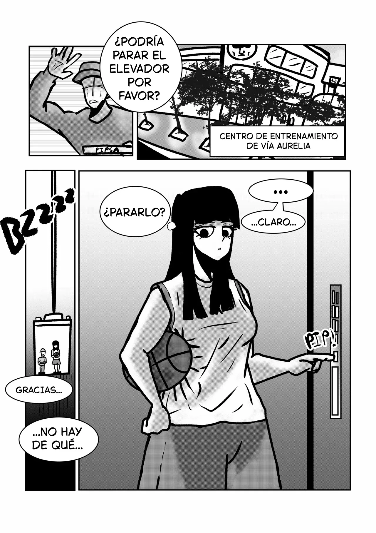 TRAPPED IN THE ELEVATOR page 3 full