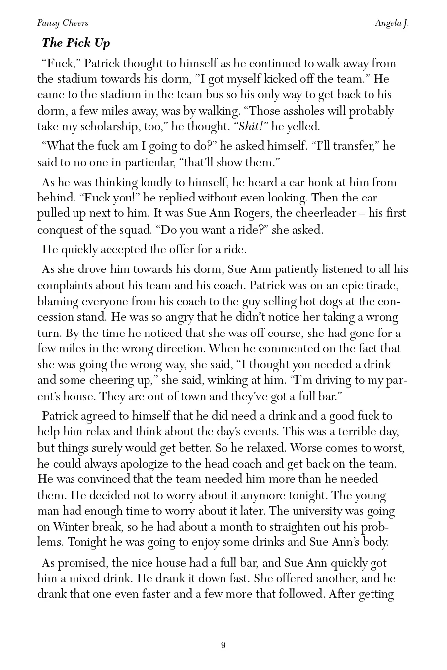 revenge of the cheerleaders Angela J. page 11 full