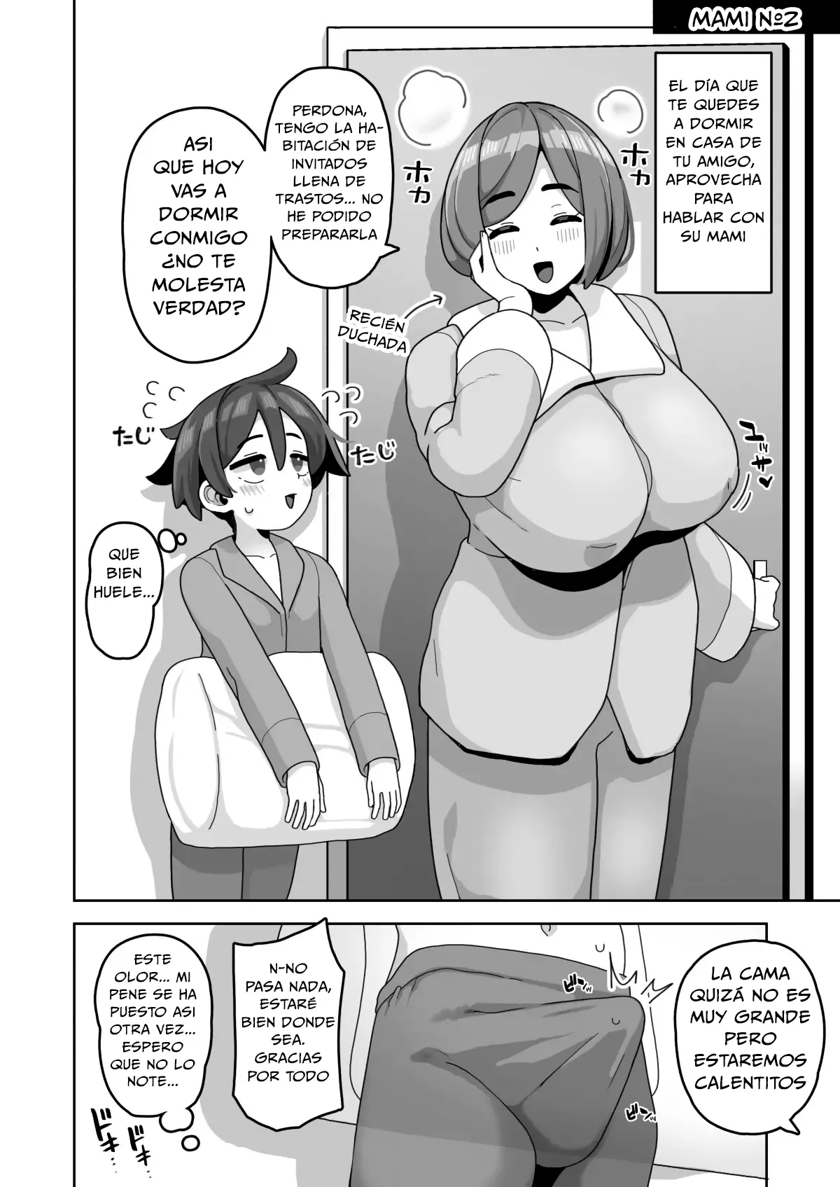 Okaa-san Sedai no Toshiue Mama-san to Nama H Shite Haramasechau Hon 3 page 9 full