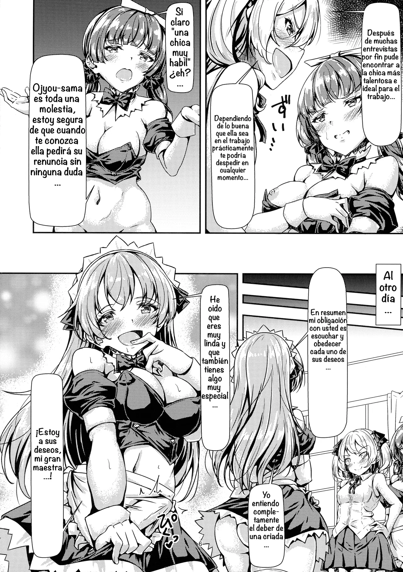 Futanari Ojyosama Sandwich page 6 full