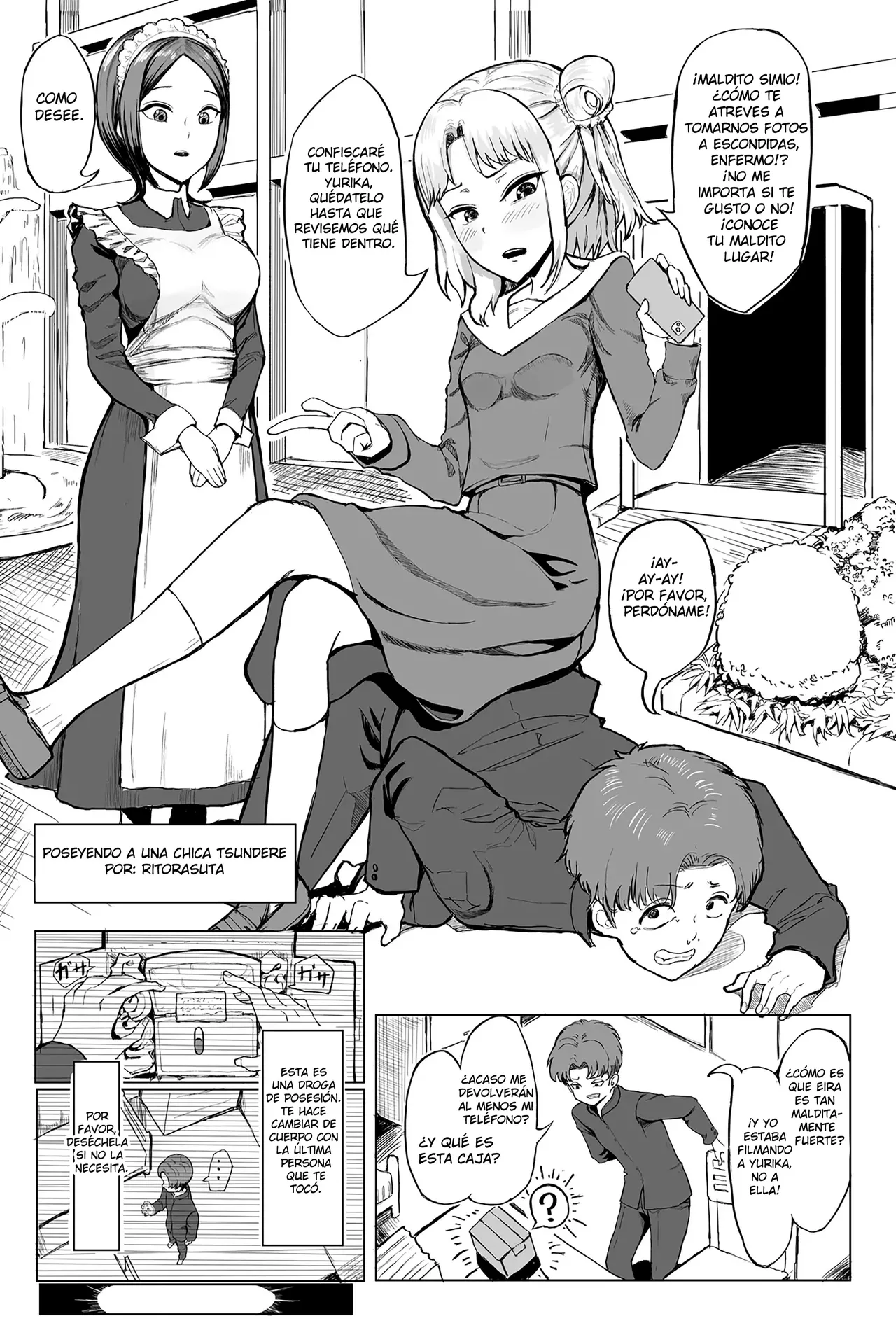 Poseyendo a una chica Tsundere page 1 full