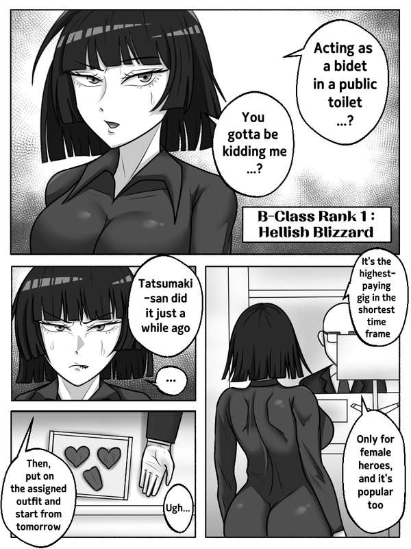 Fubuki - Human bidet in a public restroom page 1 full